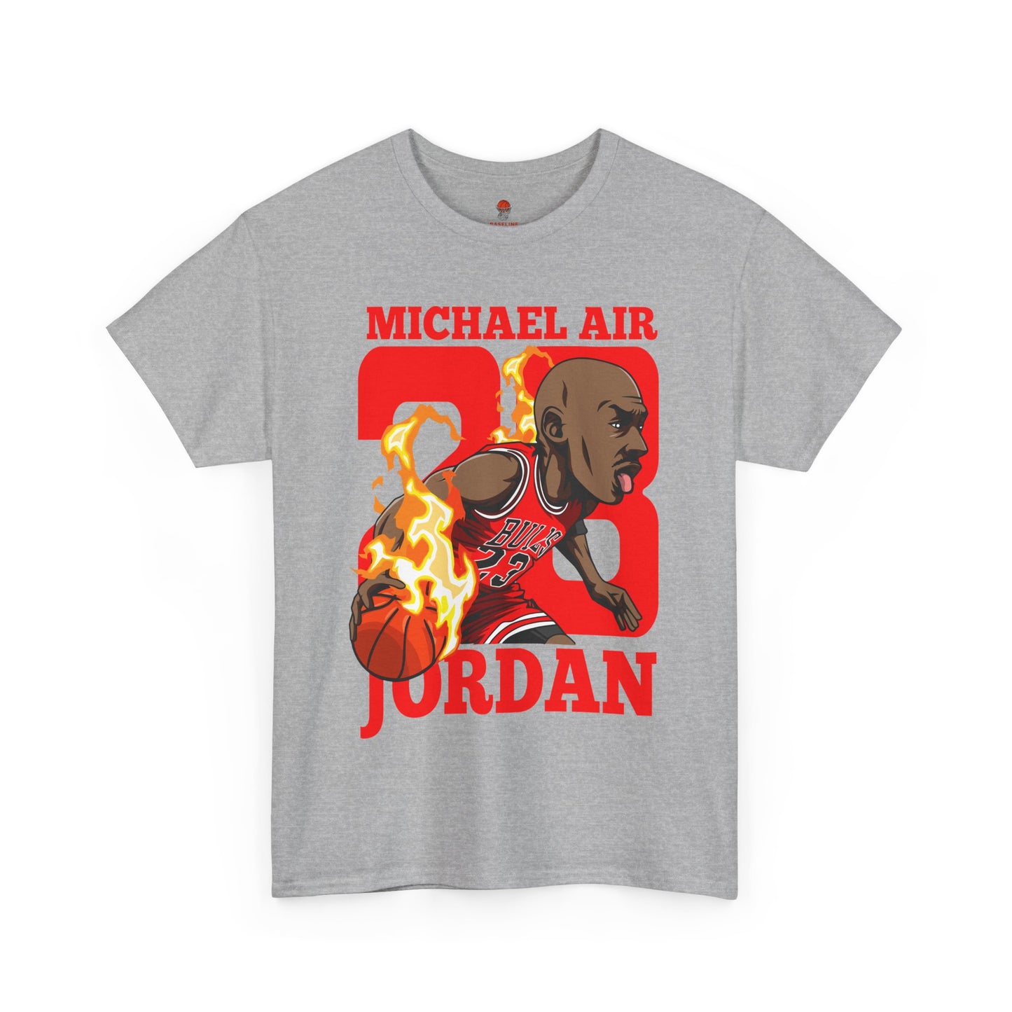 Adult Michael Jordan Retro Unisex Heavy Cotton Tee - Basketball Inspired Apparel
