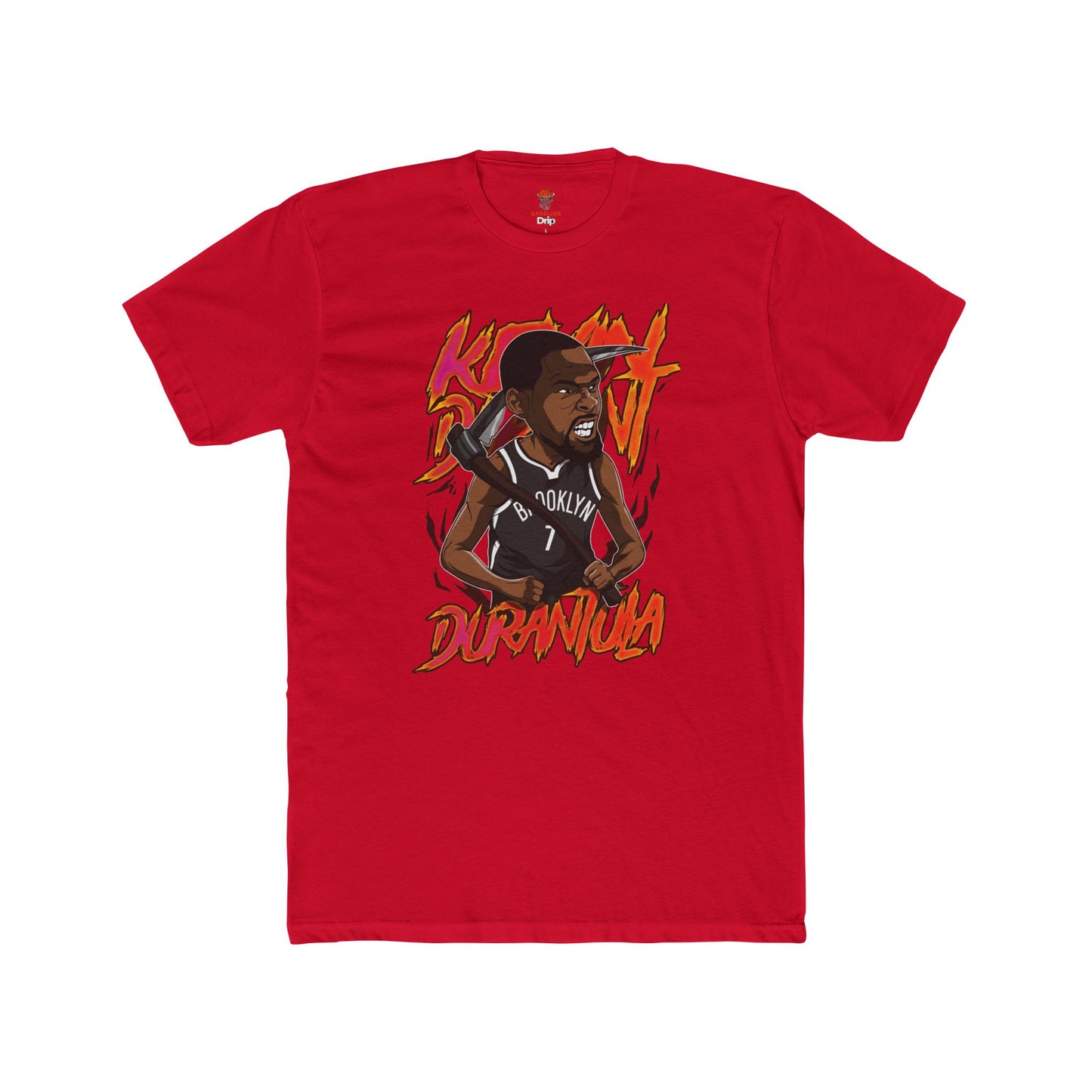 Adult Durantula Unisex Cotton Crew Tee - Perfect for Basketball Fans