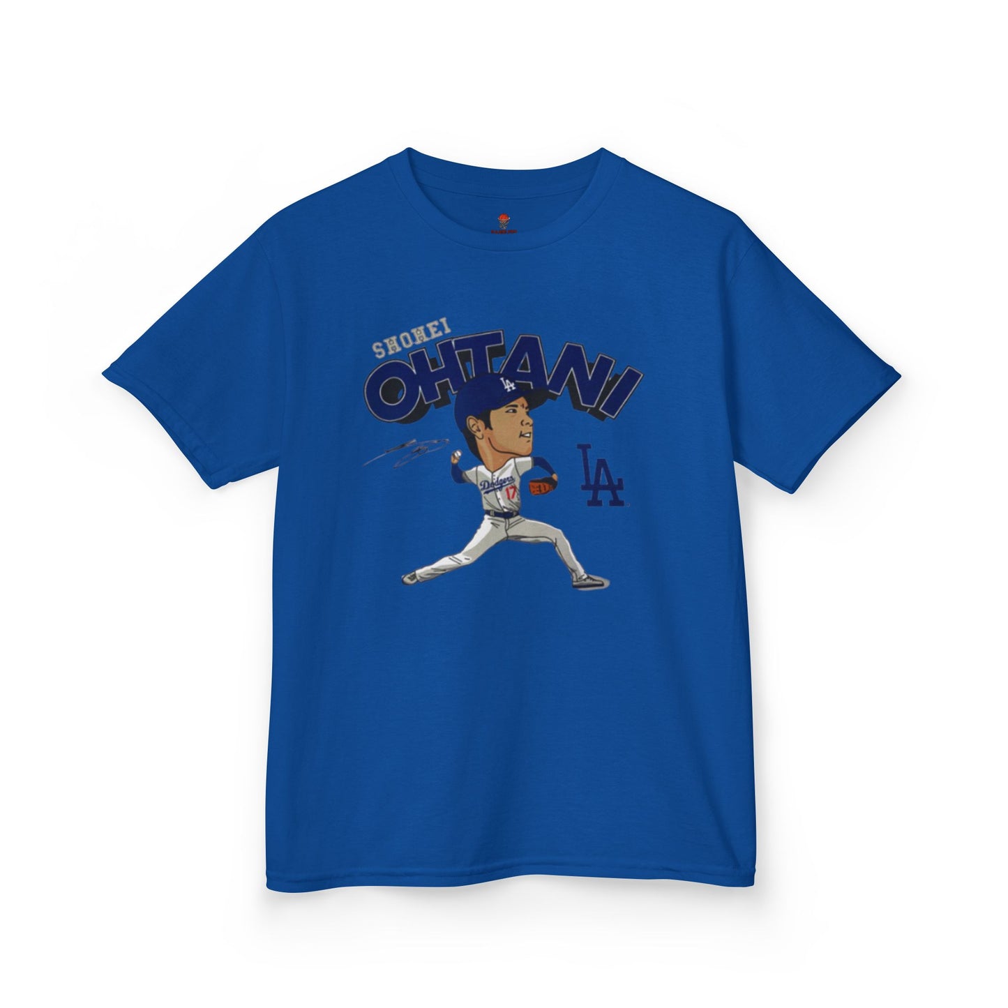 Kids Sports Shohei Tee, Youth Baseball Shirt, Kids Gift for Sports Fans, Playtime Apparel, Birthday Gift for Boys and Girls