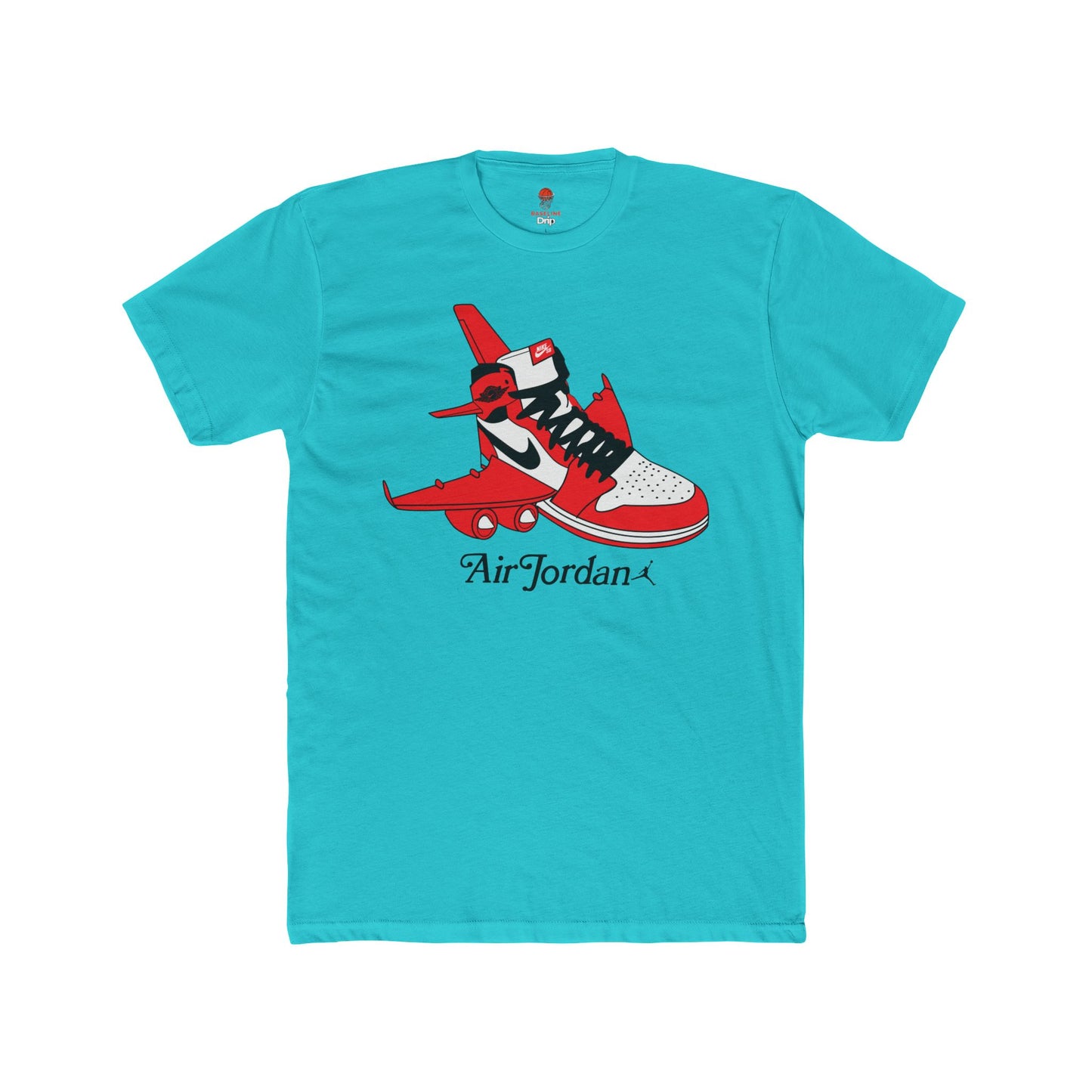 Adult MJ Air Flight Unisex Cotton Crew Tee - Perfect for Basketball Fans