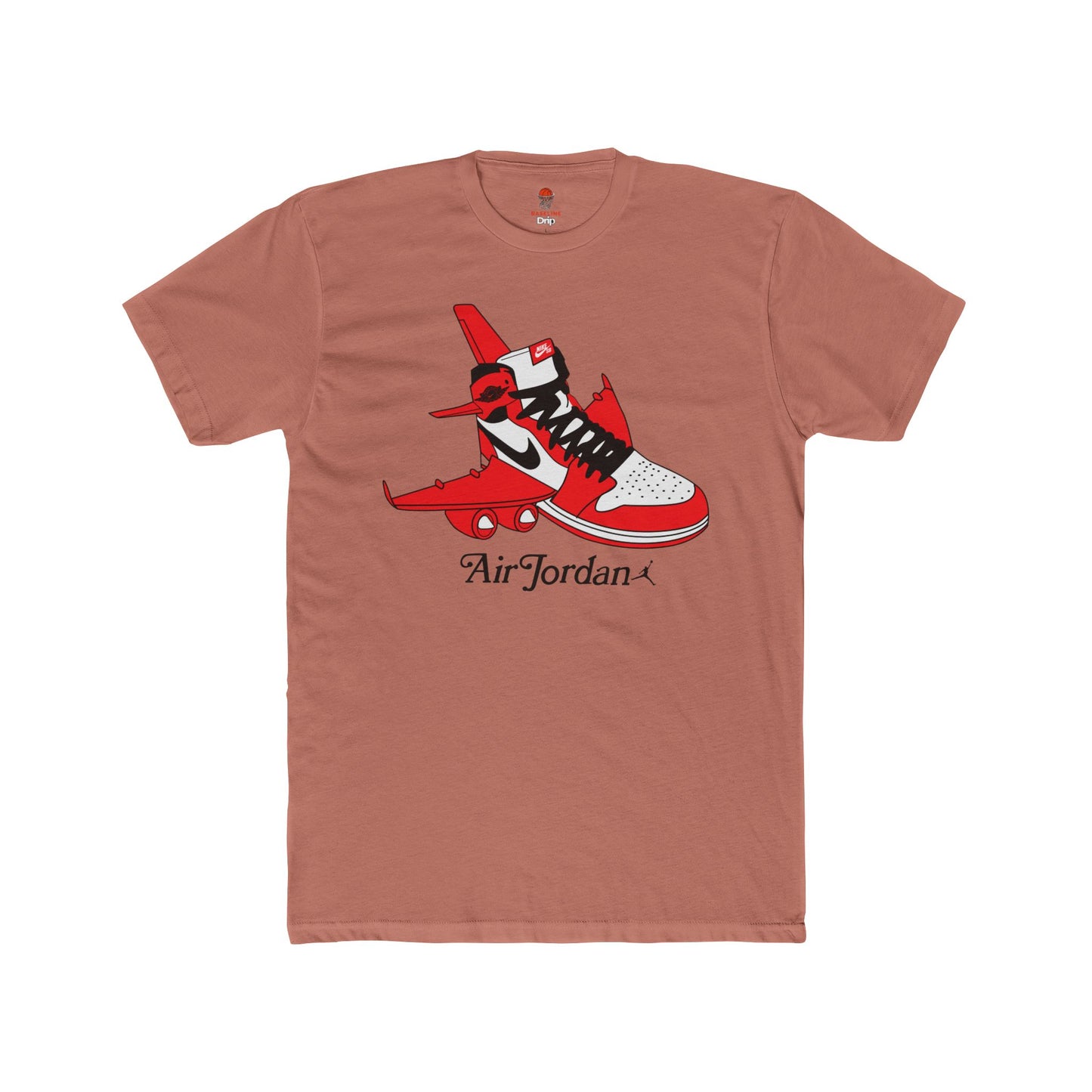 Adult MJ Air Flight Unisex Cotton Crew Tee - Perfect for Basketball Fans