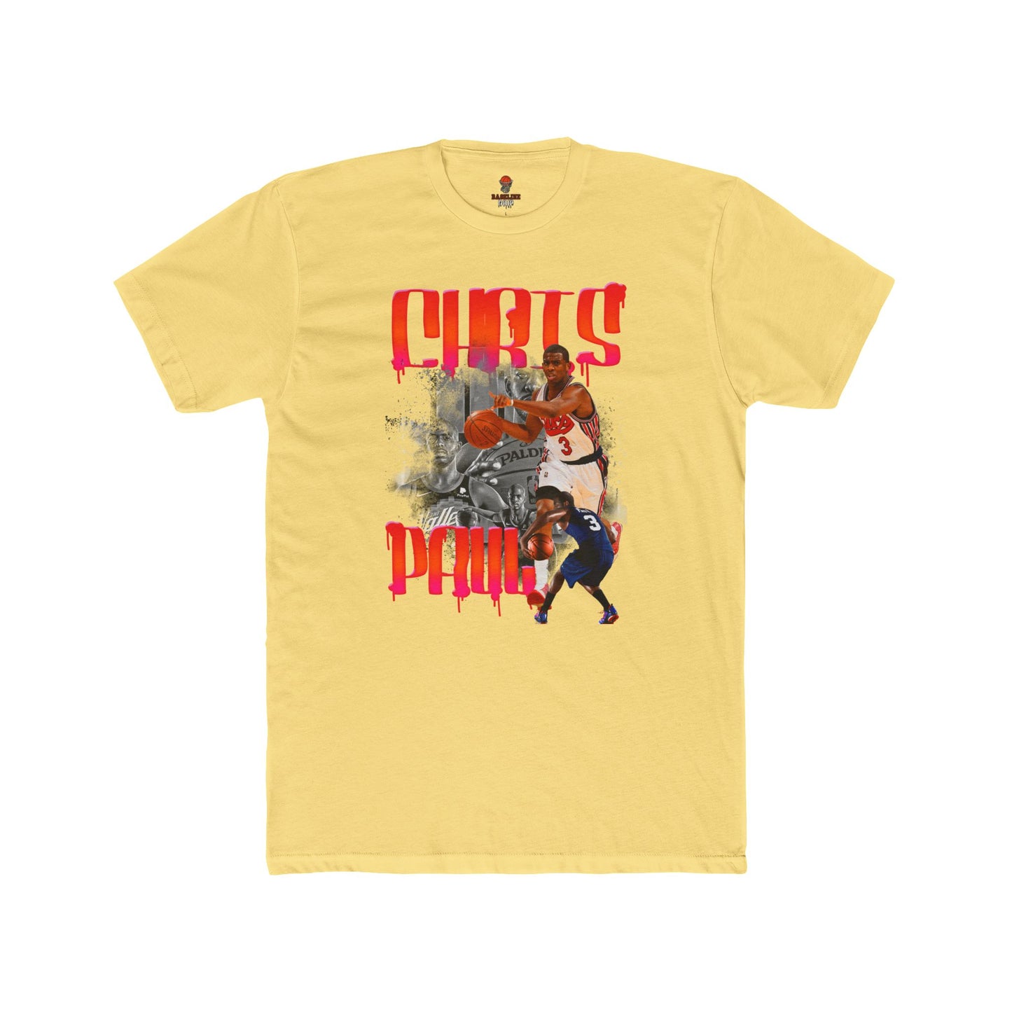 Adult Chris Paul Unisex Cotton Crew Tee, Basketball Shirt, Sports Apparel, Gift for Fans, Casual Style, Team Spirit