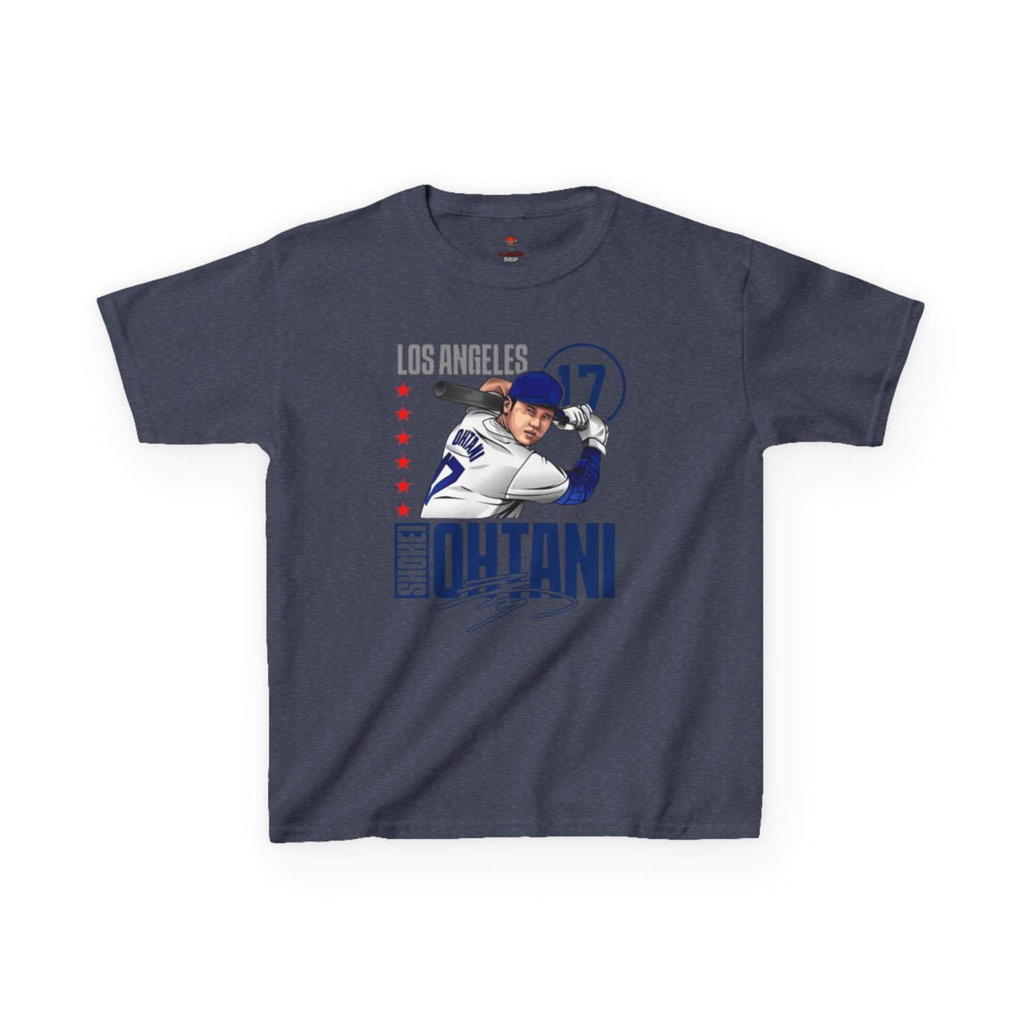 Kids Sports S. Ohtani Tee, Baseball Shirt, Kids Graphic Tee, Sports Fan Gift, Team Spirit Apparel, Sports Birthday Party