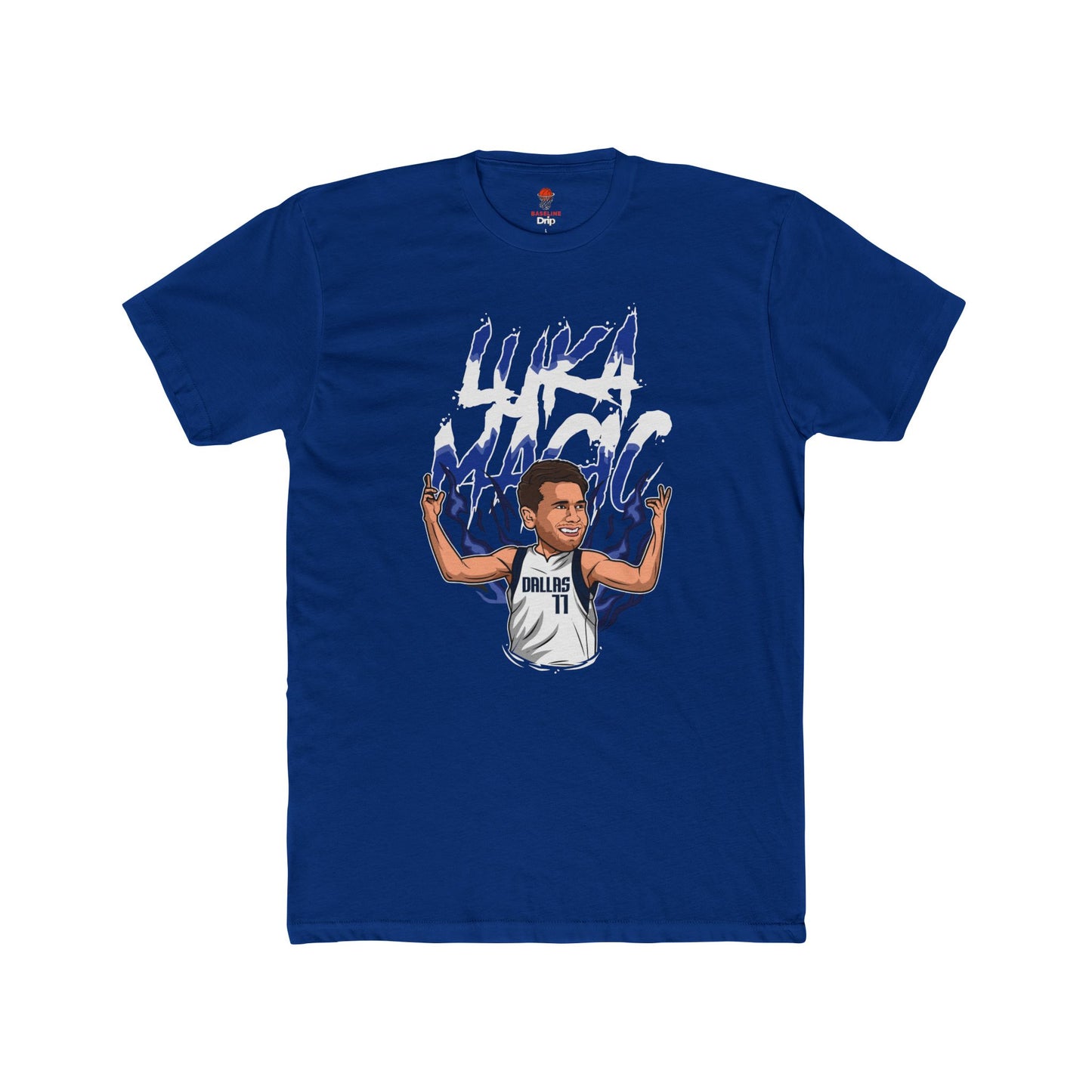 Adult Luke Magic Unisex Cotton Crew Tee - Perfect for Basketball Fans
