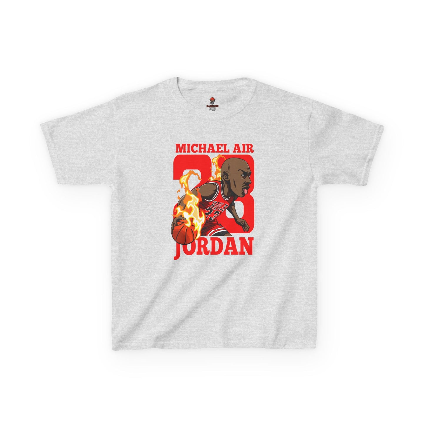 Kids Michael Jordan Retro Unisex Heavy Cotton Tee - Basketball Inspired Apparel