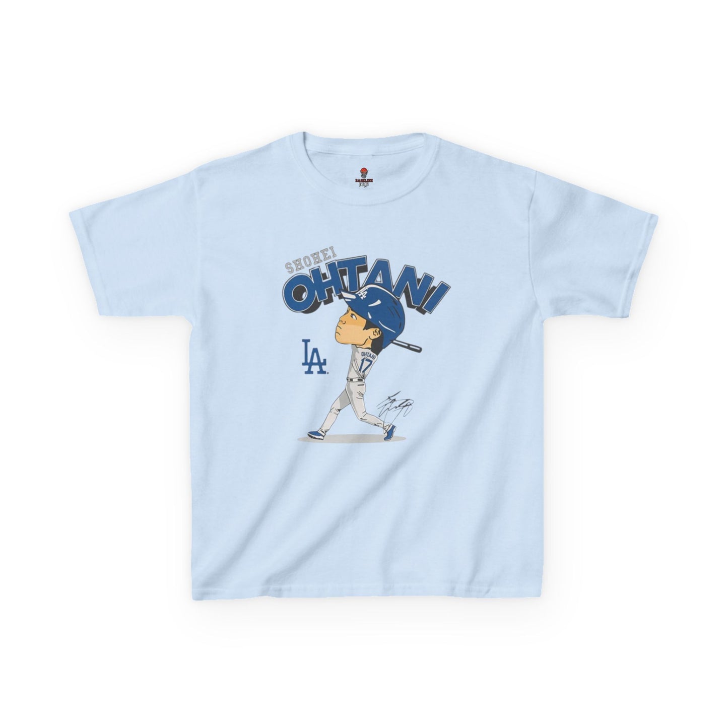 Kids Ohtani Homerun Baseball Tee, Youth Sports Shirt, Cool Graphic T-Shirt, Kids Gift for Sports Lovers, Gifts for Baseball Fans