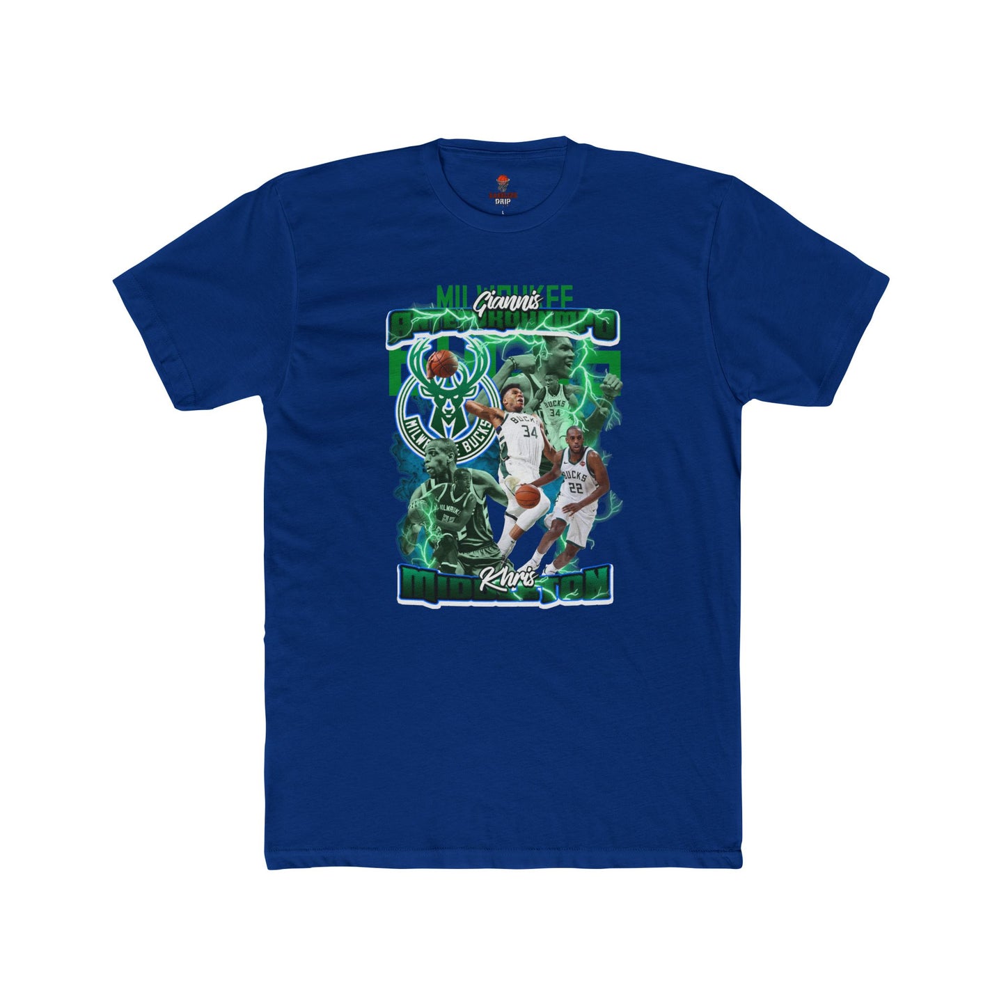 Adult Bucks Basketball Fan Tee, Unisex Cotton Crew T-Shirt, Sports Apparel, Athletic Gift, Retro Graphic Tee