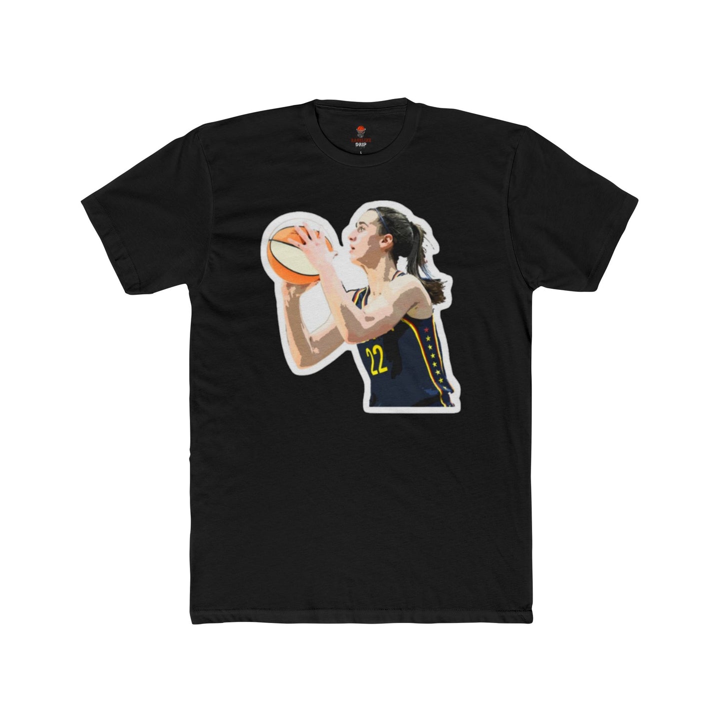Adult Caitlyn Free Throw Tee - Unisex Cotton Crew
