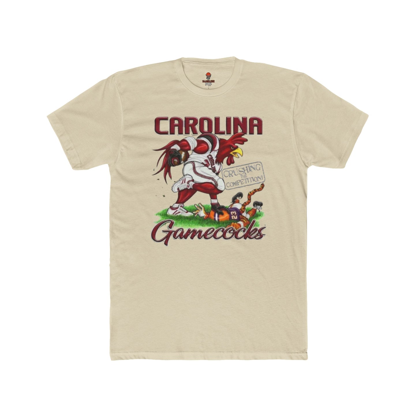 Adult Carolina Gamecocks Unisex Cotton Crew Tee, Sports Fan T-Shirt, College Apparel, Team Pride Shirt, Gift for Game Day, Casual Wear