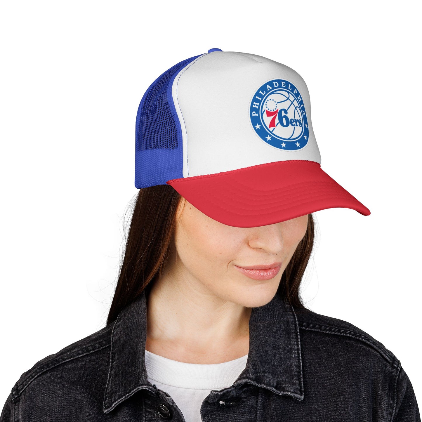 Philly 76ers Trucker Cap - Sporty Mesh Hat, Perfect for Game Day, NBA Fans, Gifts for Basketball Lovers, Summer Wear