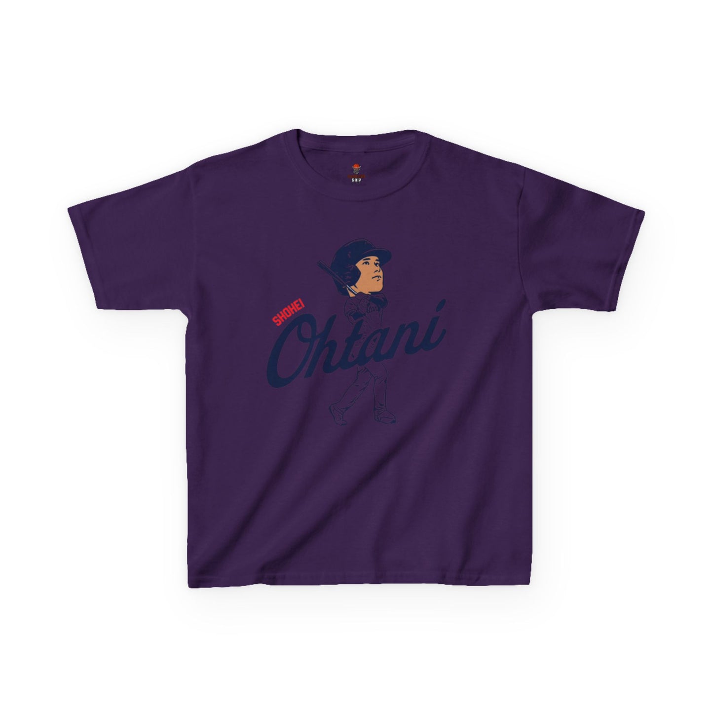 Kids Baseball Ohtani Sports Tee - Fun Baseball Shirt for Kids, Ohtani Graphic Tee, Birthday Gift, Baseball Fan Apparel, Summer Playwear