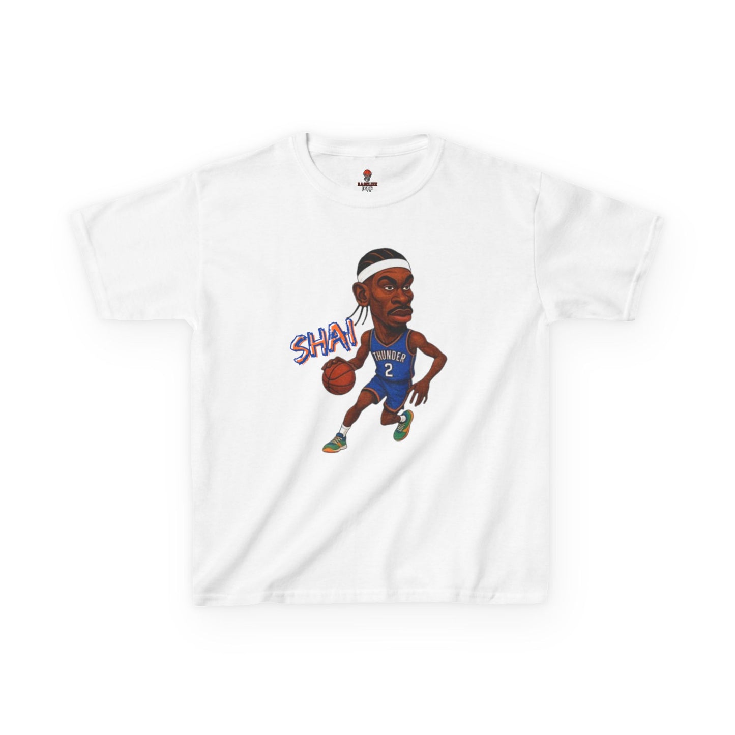 Kids Graphic Tee - Shai OKC Dribble Design