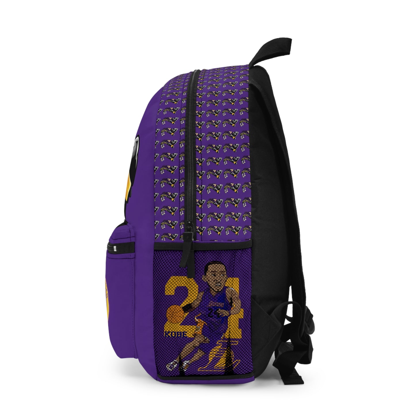 Kobe Bryant Basketball Backpack, Sports Bag, Lakers Fan Gear, School Bookbag