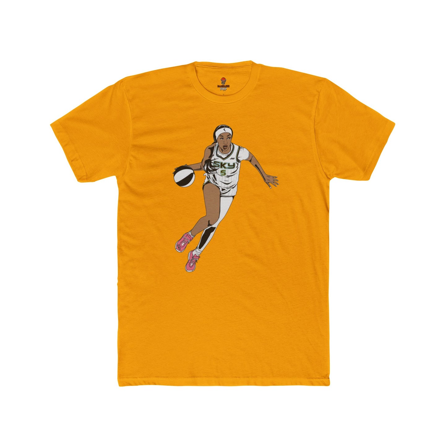 Adult Angel Graphic Dribble Tee