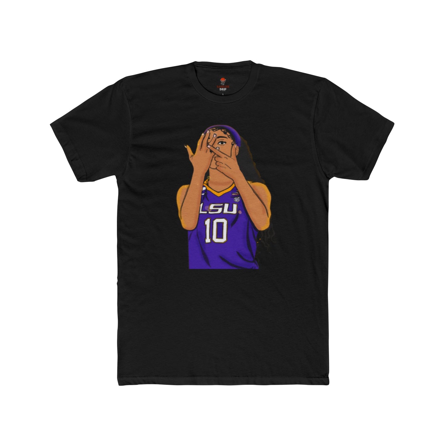 Adult Graphic Angel Ring Finger Tee