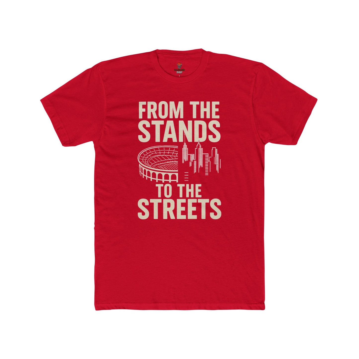 Adult Sports Season Ready Tee, Stands to the Streets