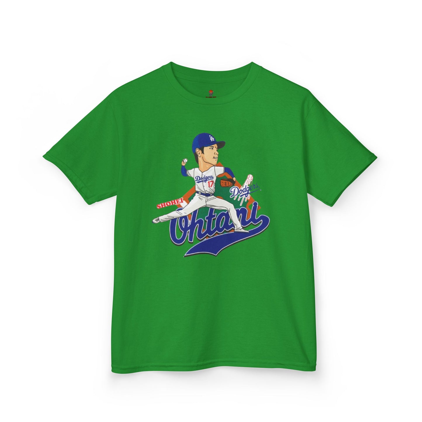 Kids Baseball Ohtani Tee, Youth Sports Shirt, Childrens Team Apparel, Baseball Fan Gift, Activewear for Boys and Girls