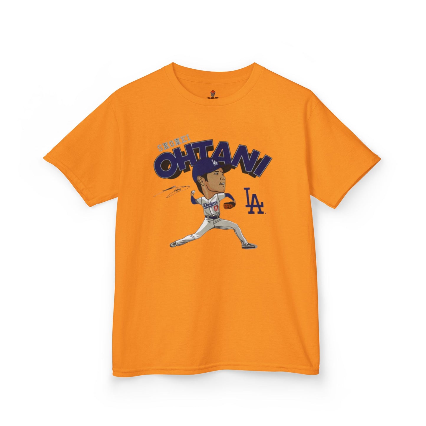 Kids Sports Shohei Tee, Youth Baseball Shirt, Kids Gift for Sports Fans, Playtime Apparel, Birthday Gift for Boys and Girls