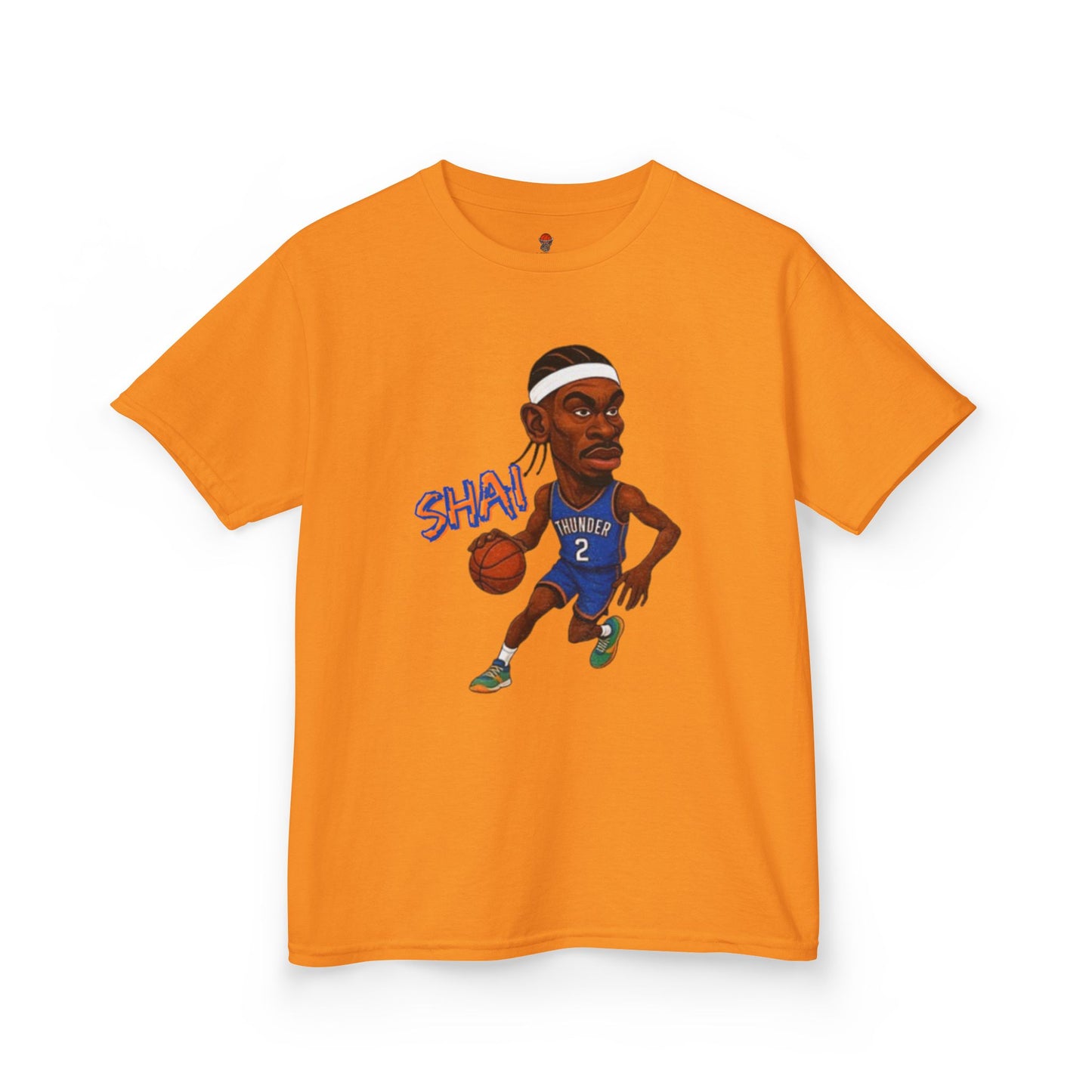 Kids Graphic Tee - Shai OKC Dribble Design