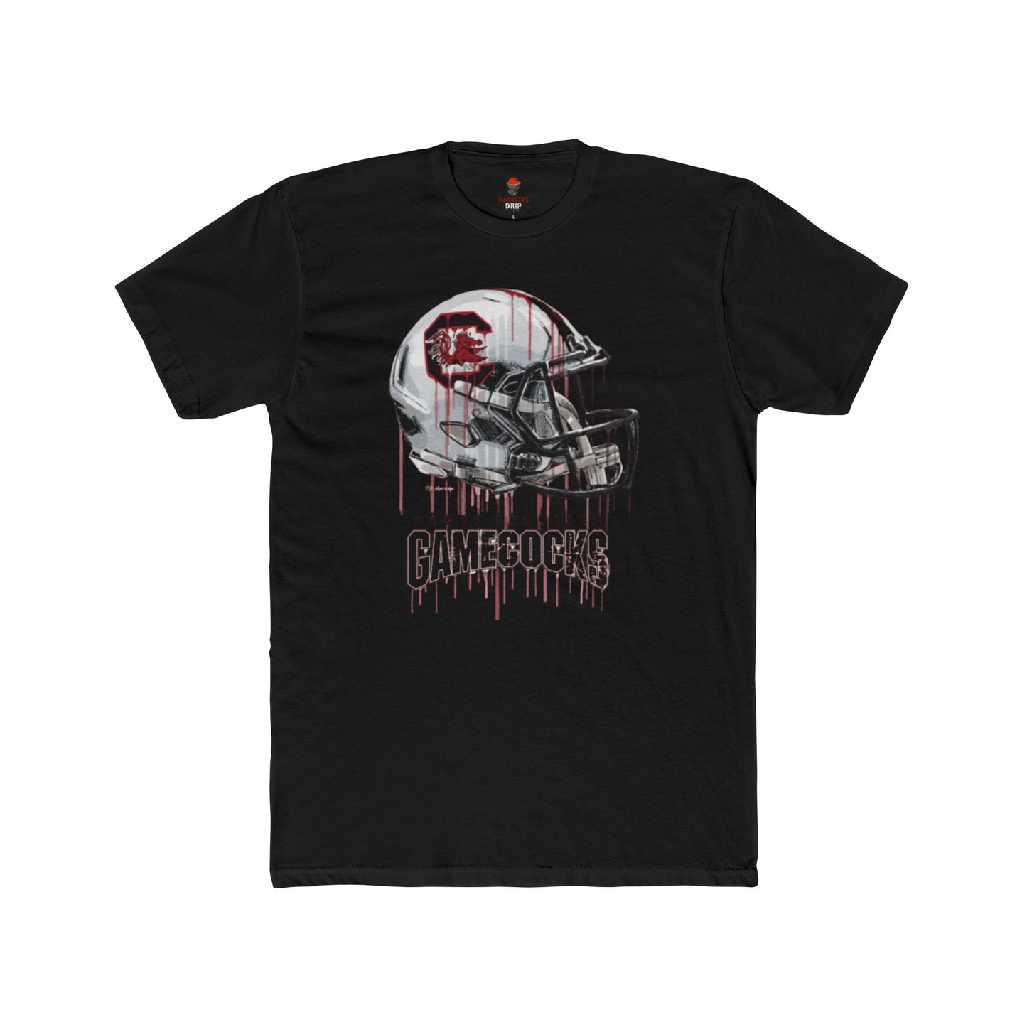 Adult Gamecocks Unisex Cotton Crew Tee, Sports Fan Shirt, Football Apparel, Tailgating Outfit, Game Day Wear, College Team Fan Gear