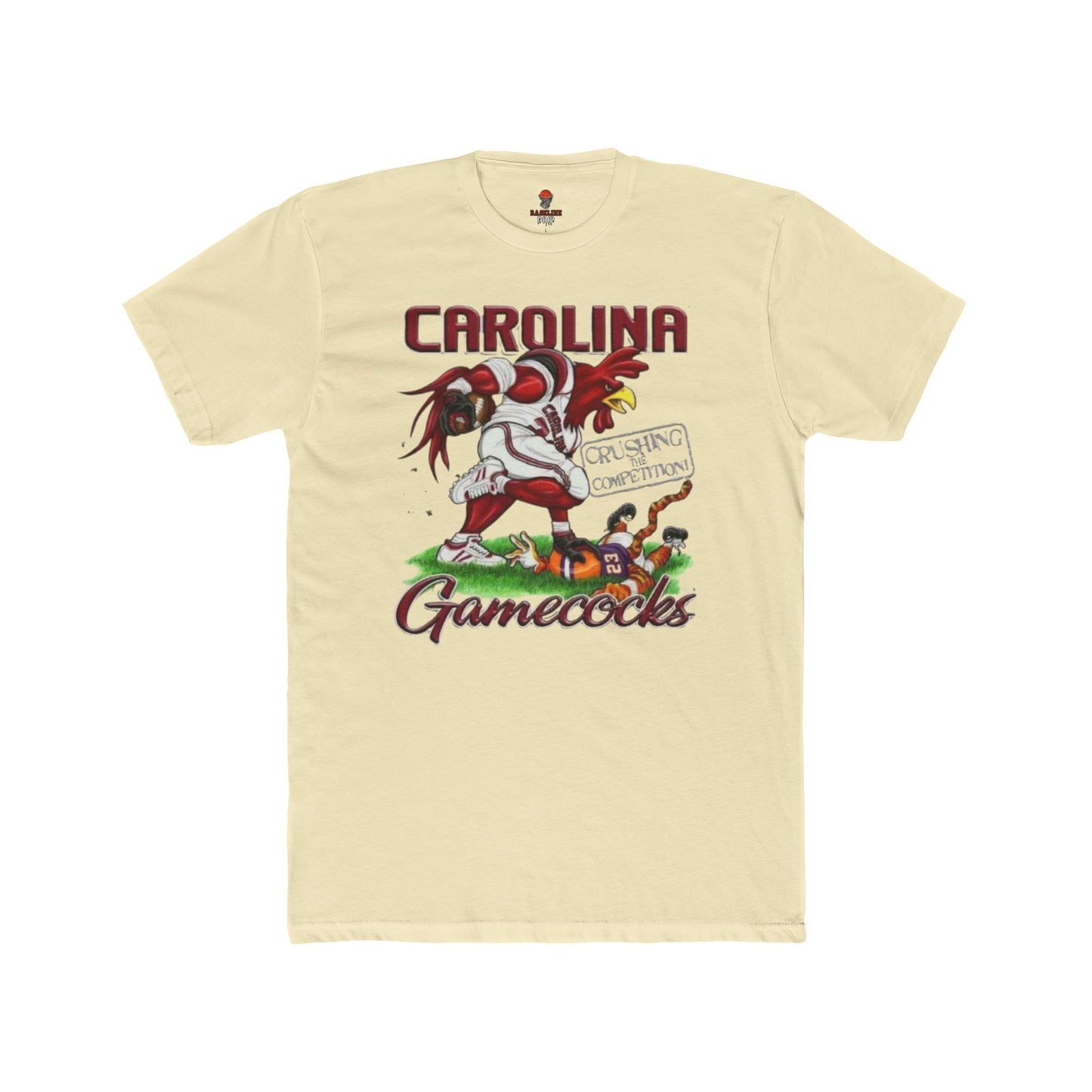 Adult Carolina Gamecocks Unisex Cotton Crew Tee, Sports Fan T-Shirt, College Apparel, Team Pride Shirt, Gift for Game Day, Casual Wear