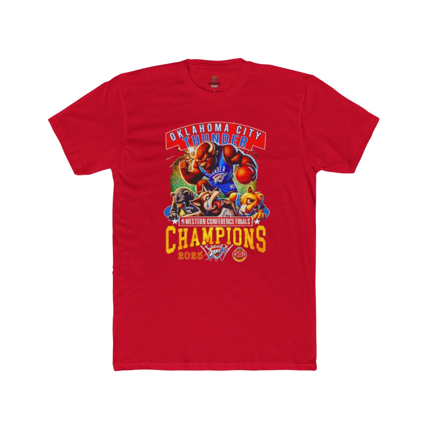 Adult OKC Western Conference Champion Graphic Tee