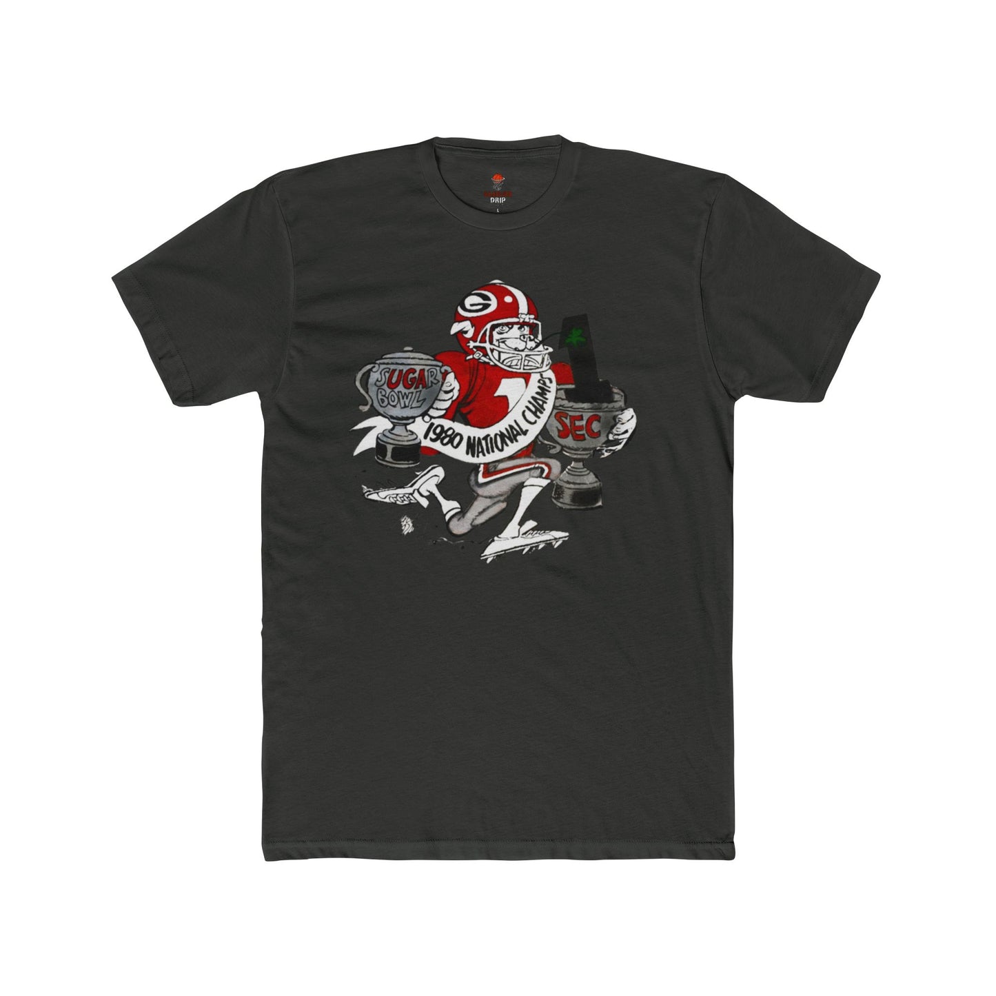 Adult GA Bulldog Champ Running Graphic Tee