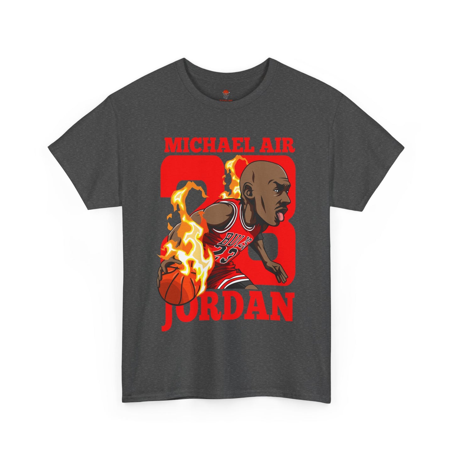 Adult Michael Jordan Retro Unisex Heavy Cotton Tee - Basketball Inspired Apparel