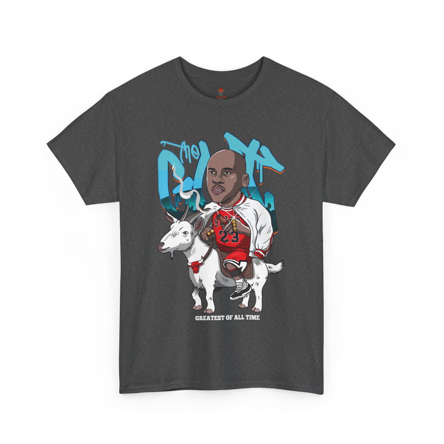 Adult MJ GOAT Basketball Fan Unisex Heavy Cotton Tee