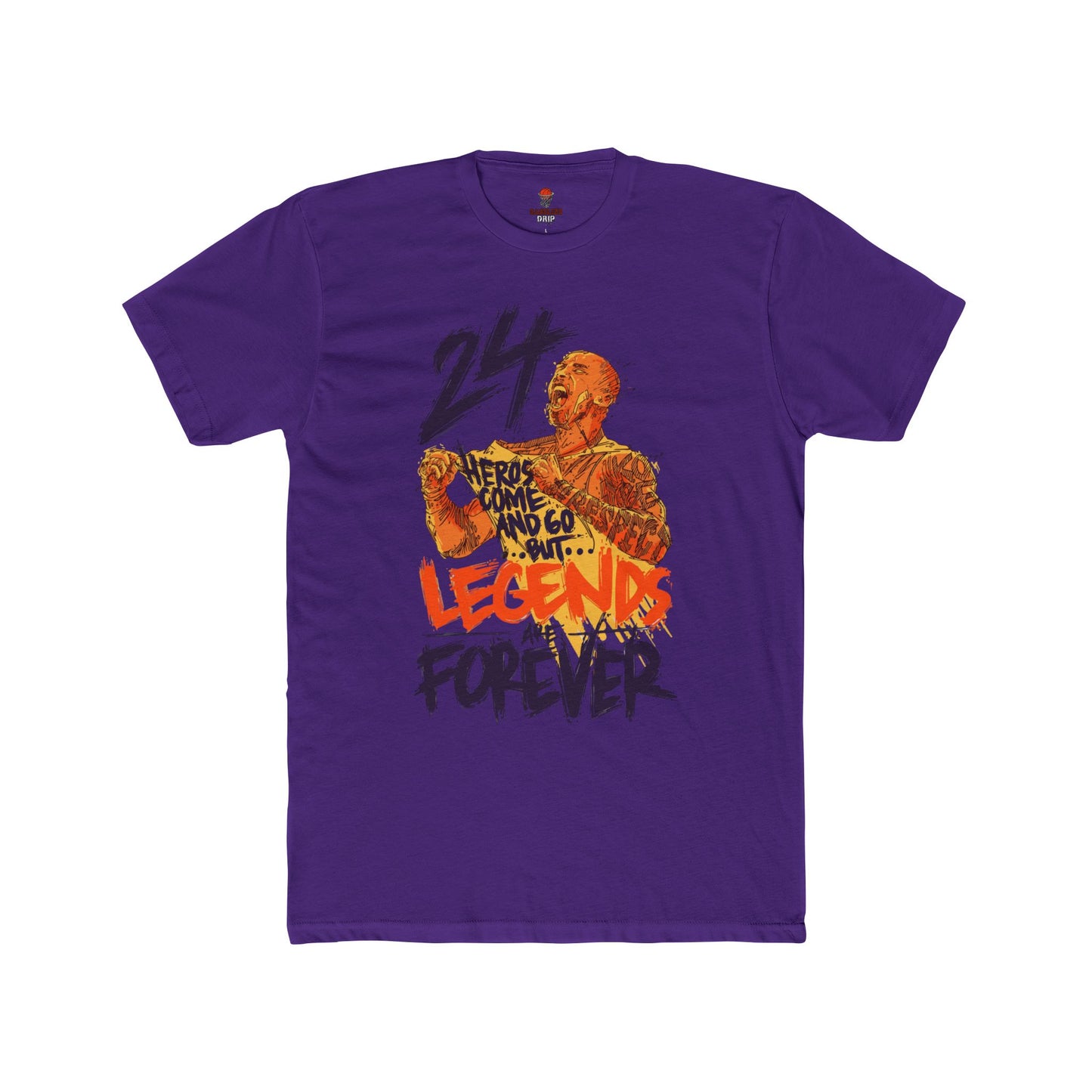 Adult Mamba Legend 4eva Unisex Heavy Cotton Tee - Basketball Inspired Apparel
