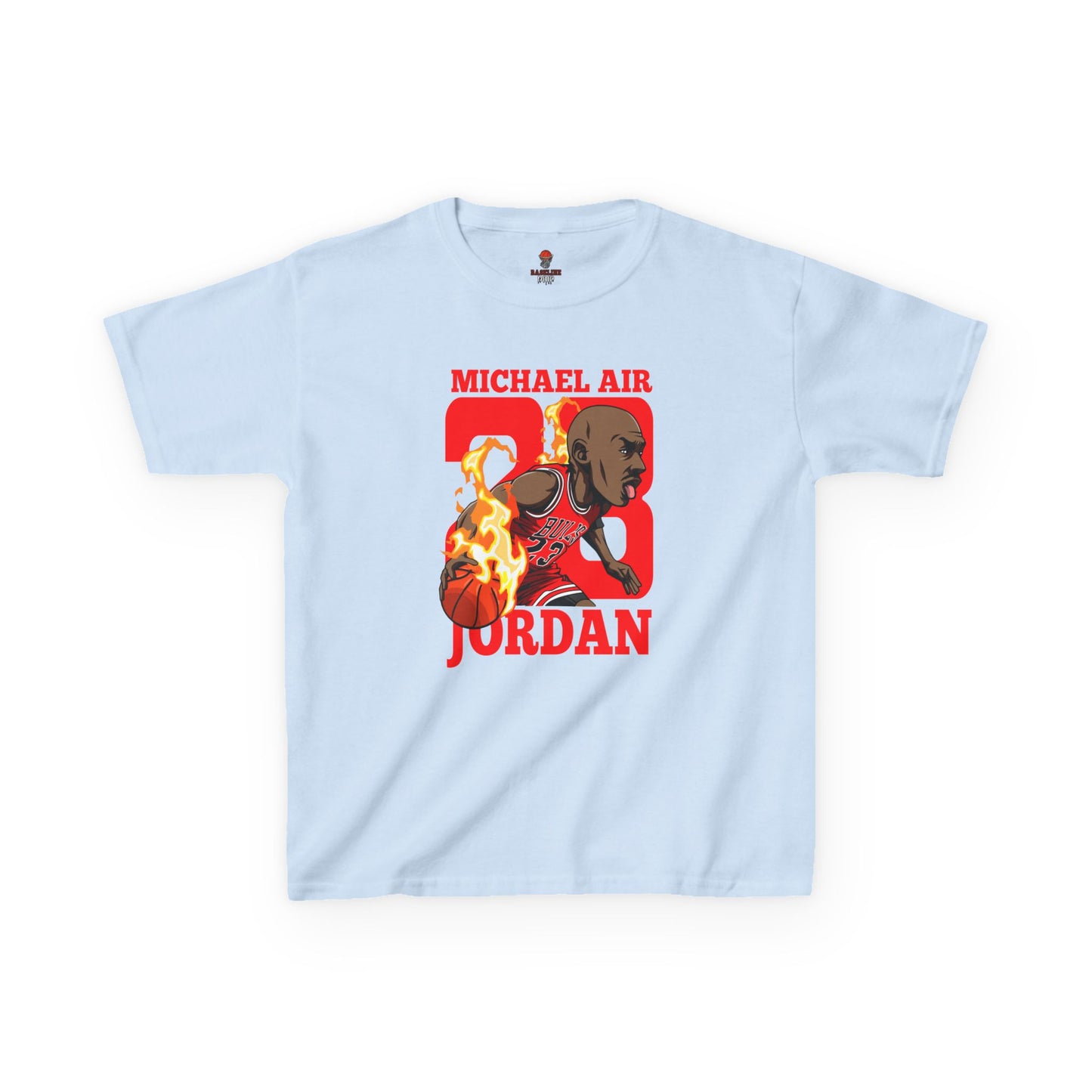 Kids Michael Jordan Retro Unisex Heavy Cotton Tee - Basketball Inspired Apparel
