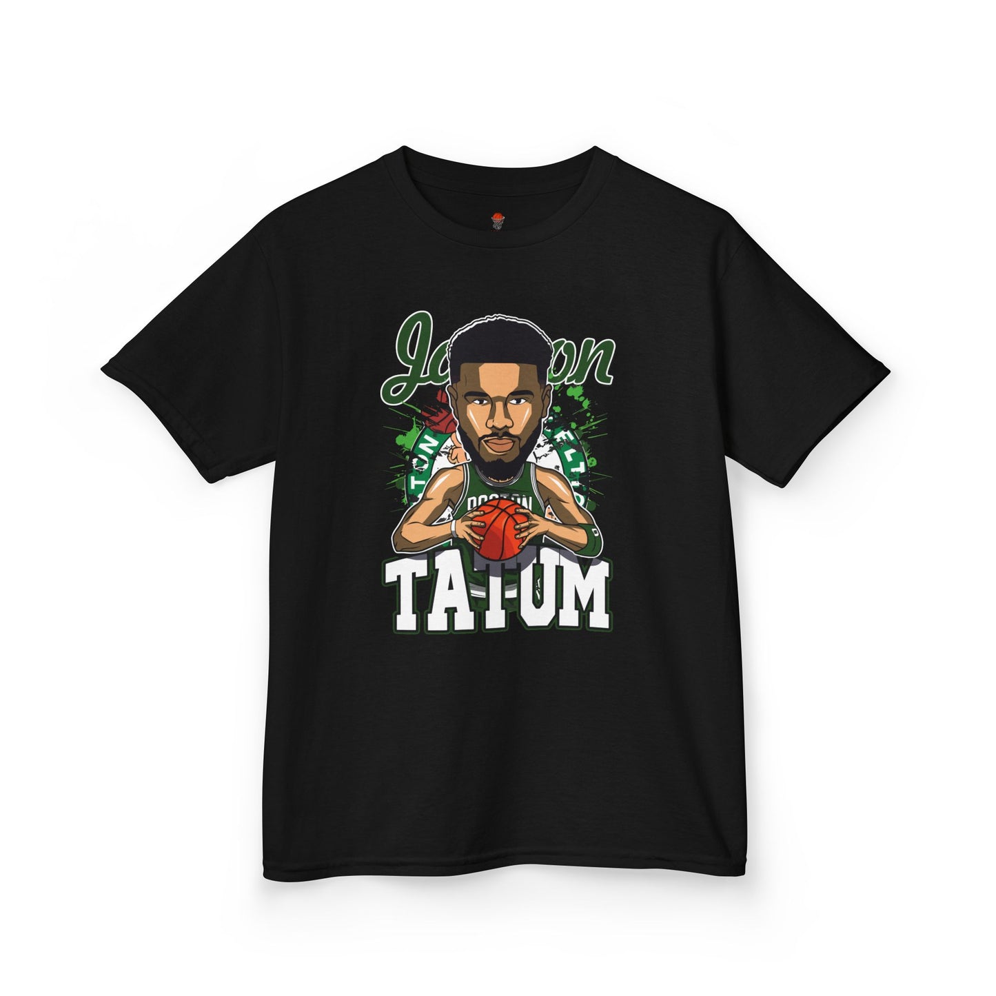 Kids Jason Tatum Anime Basketball Fan Unisex Heavy Cotton Tee