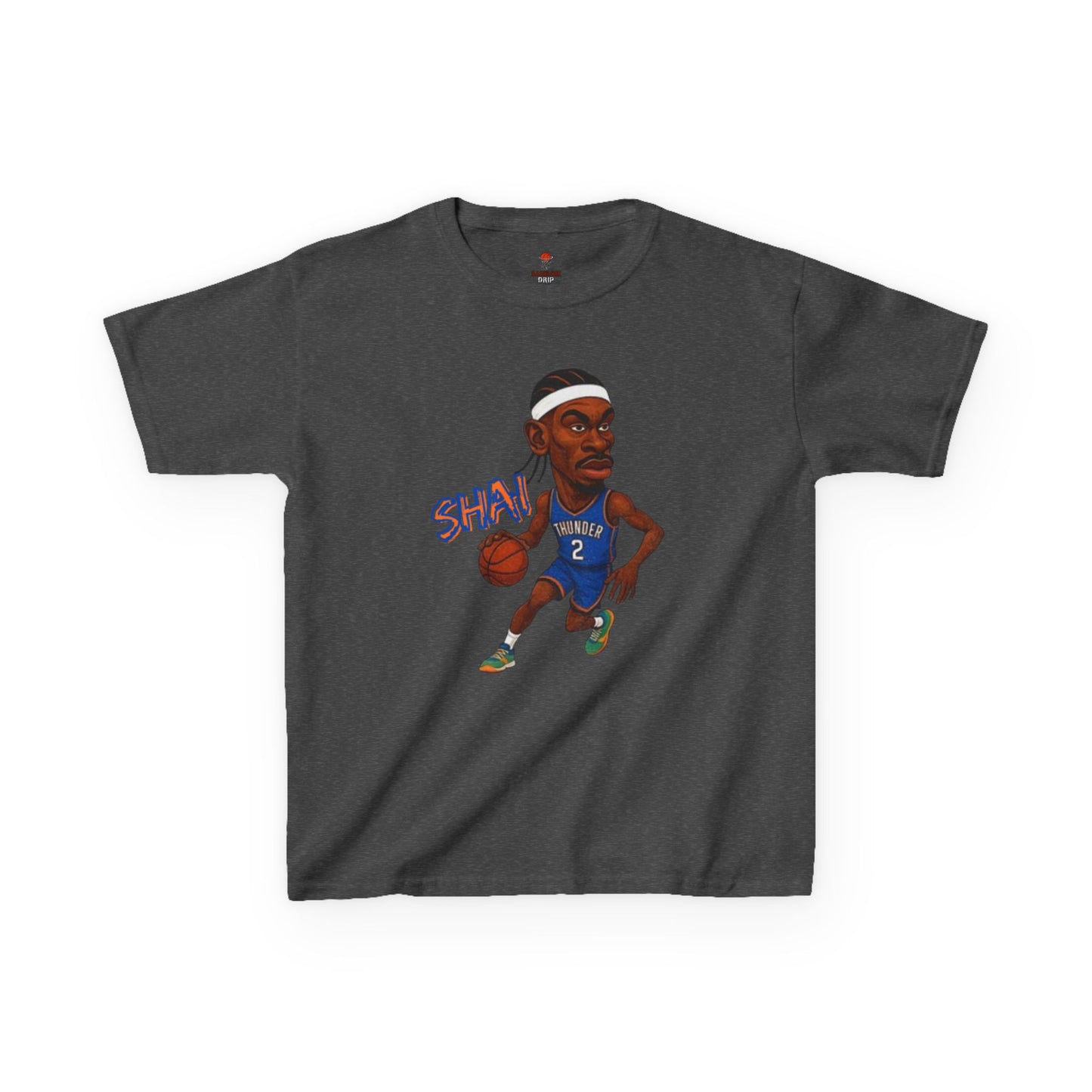 Kids Graphic Tee - Shai OKC Dribble Design