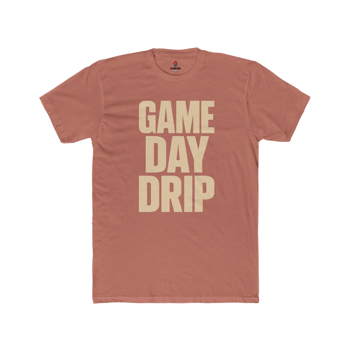 Adult Graphic Tee -Game Day Drip Unisex Cotton Crew Tee