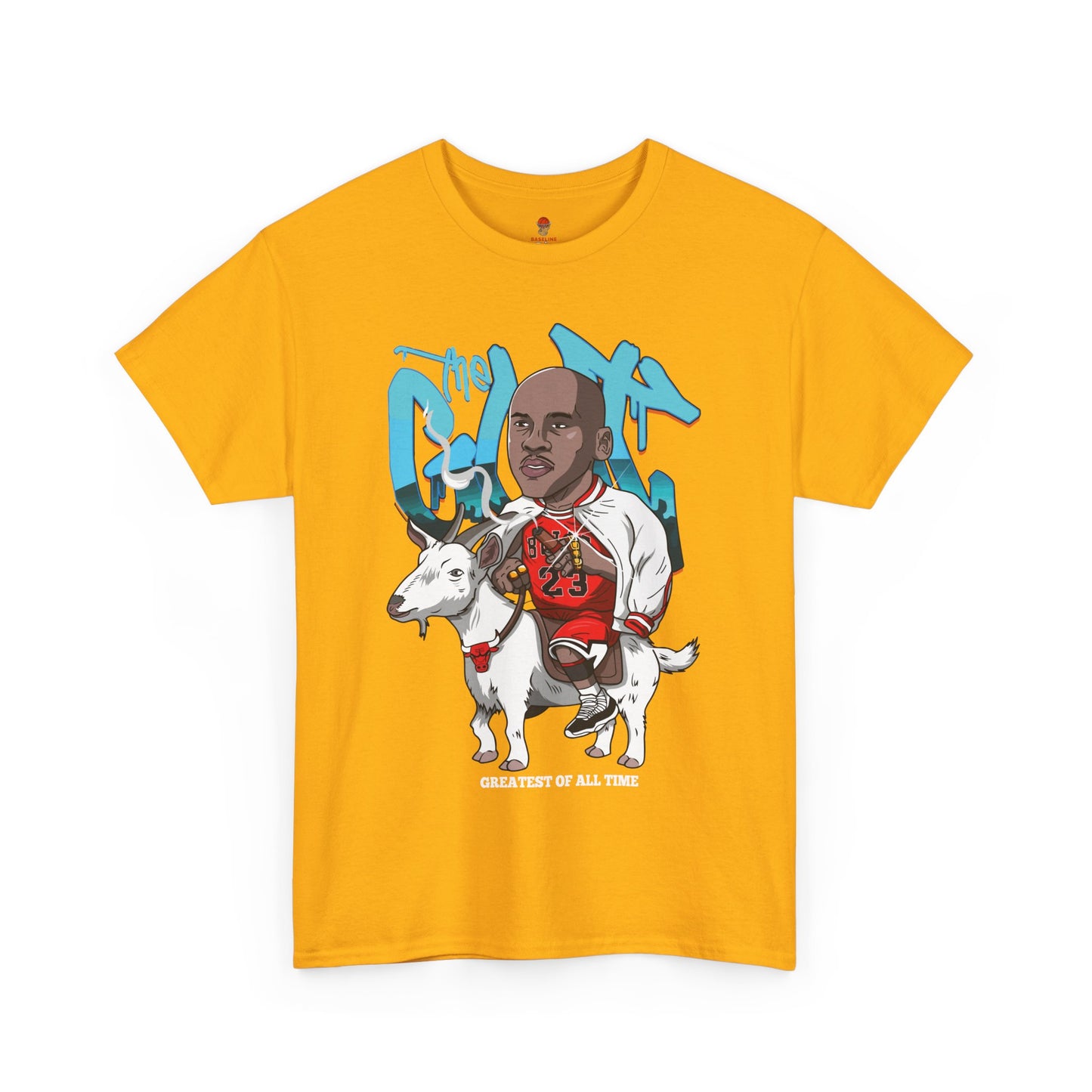 Adult MJ GOAT Basketball Fan Unisex Heavy Cotton Tee