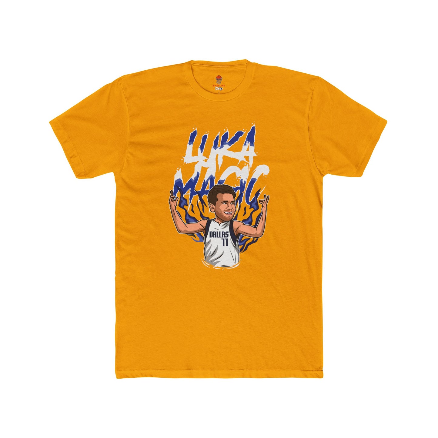 Adult Luke Magic Unisex Cotton Crew Tee - Perfect for Basketball Fans