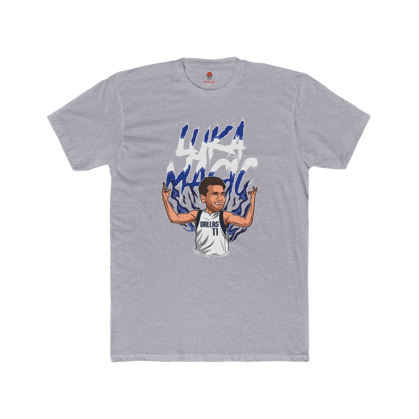 Adult Luke Magic Unisex Cotton Crew Tee - Perfect for Basketball Fans