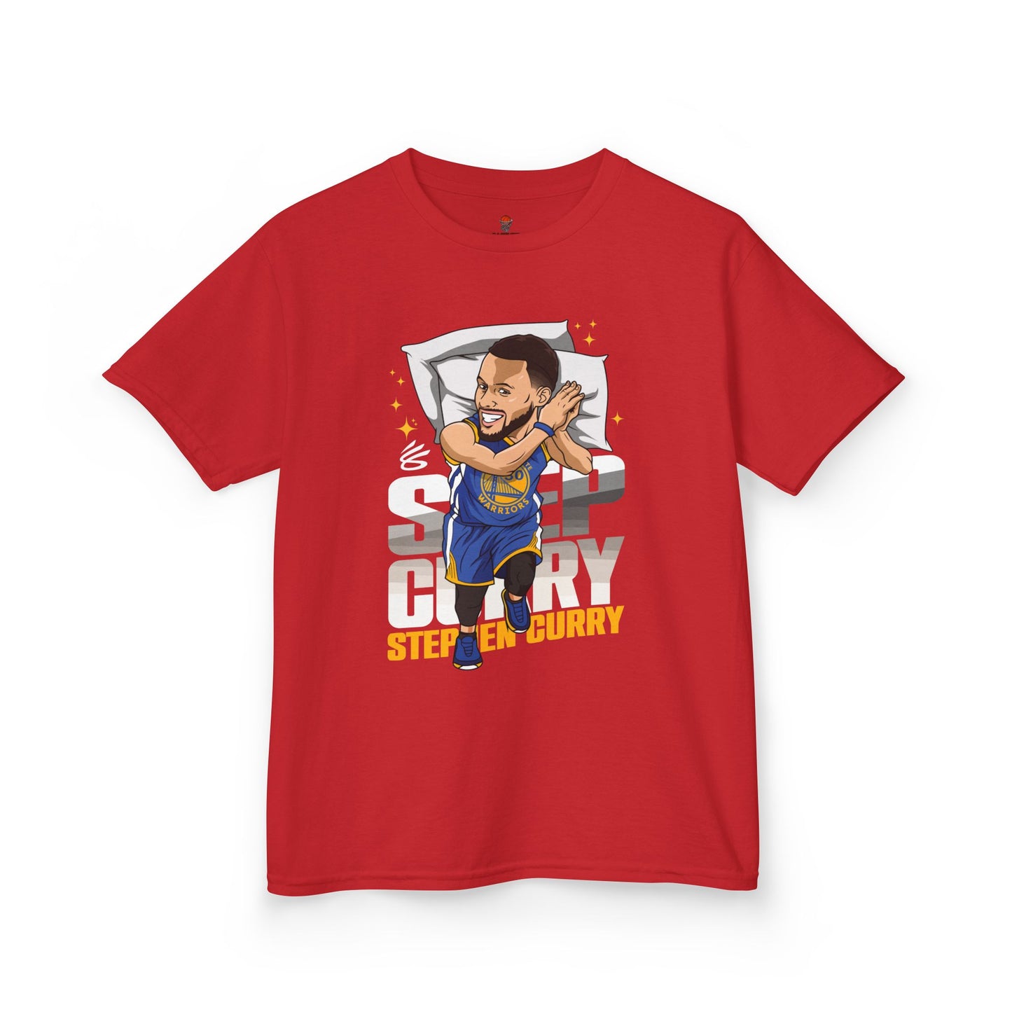 Kids Basketball Tee - Steph Sleep Unisex Heavy Cotton T-Shirt