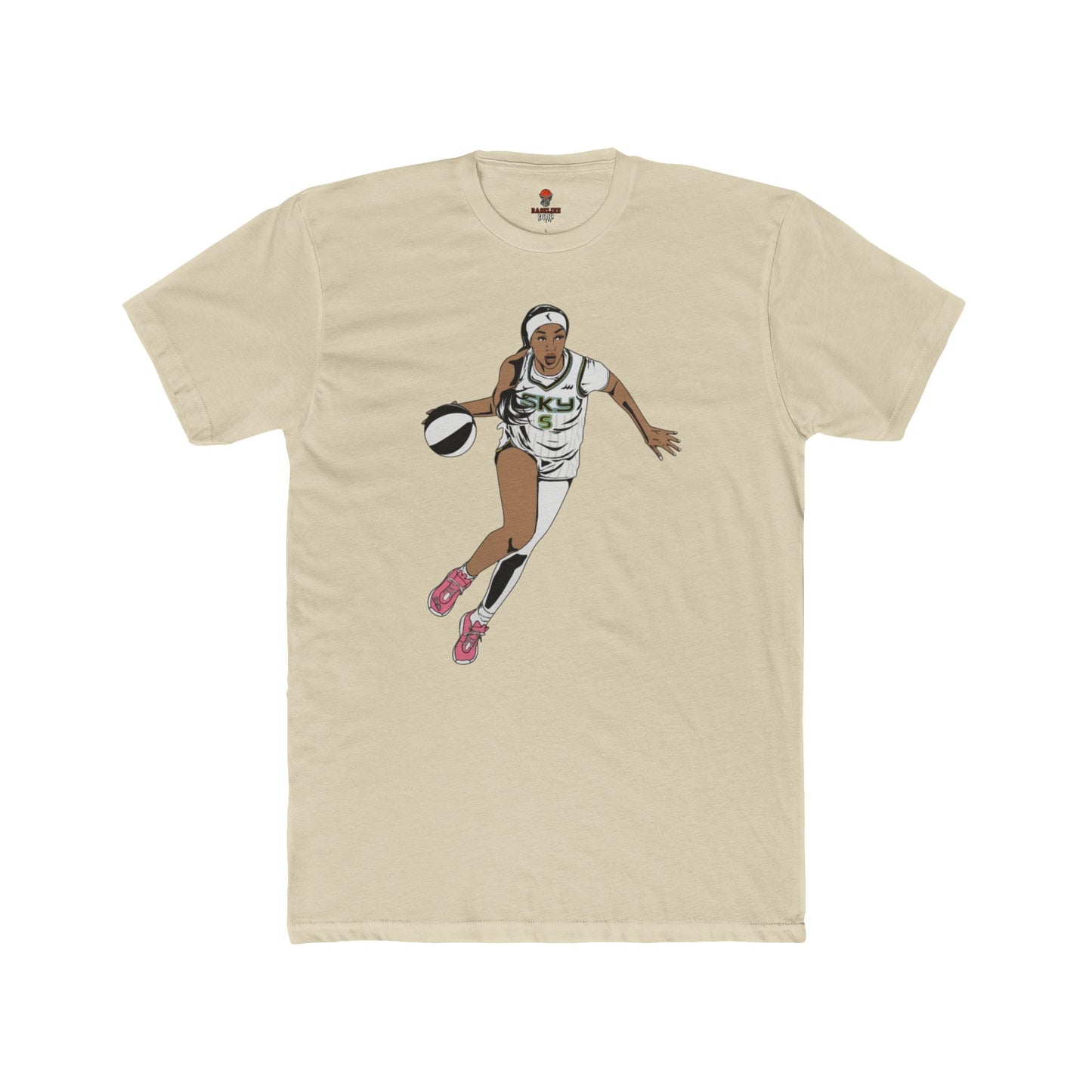 Adult Angel Graphic Dribble Tee