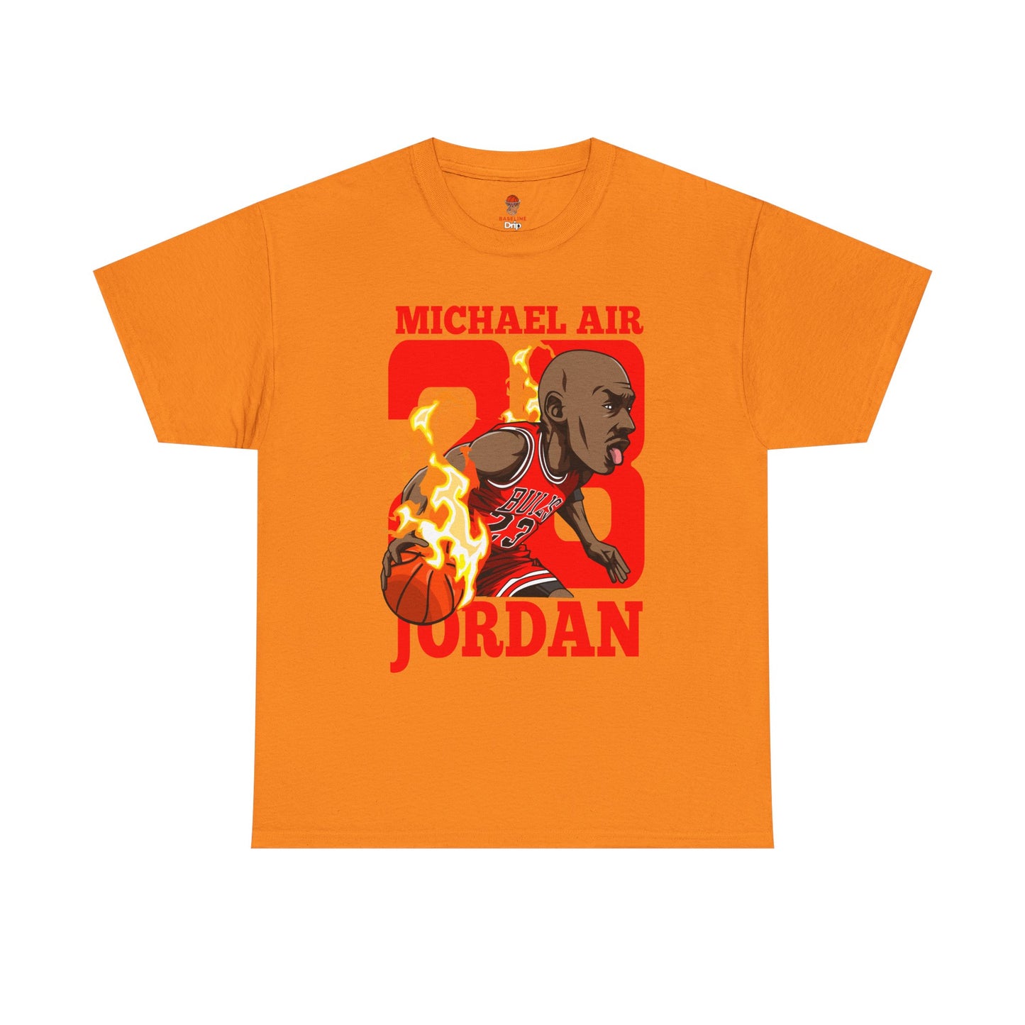 Adult Michael Jordan Retro Unisex Heavy Cotton Tee - Basketball Inspired Apparel
