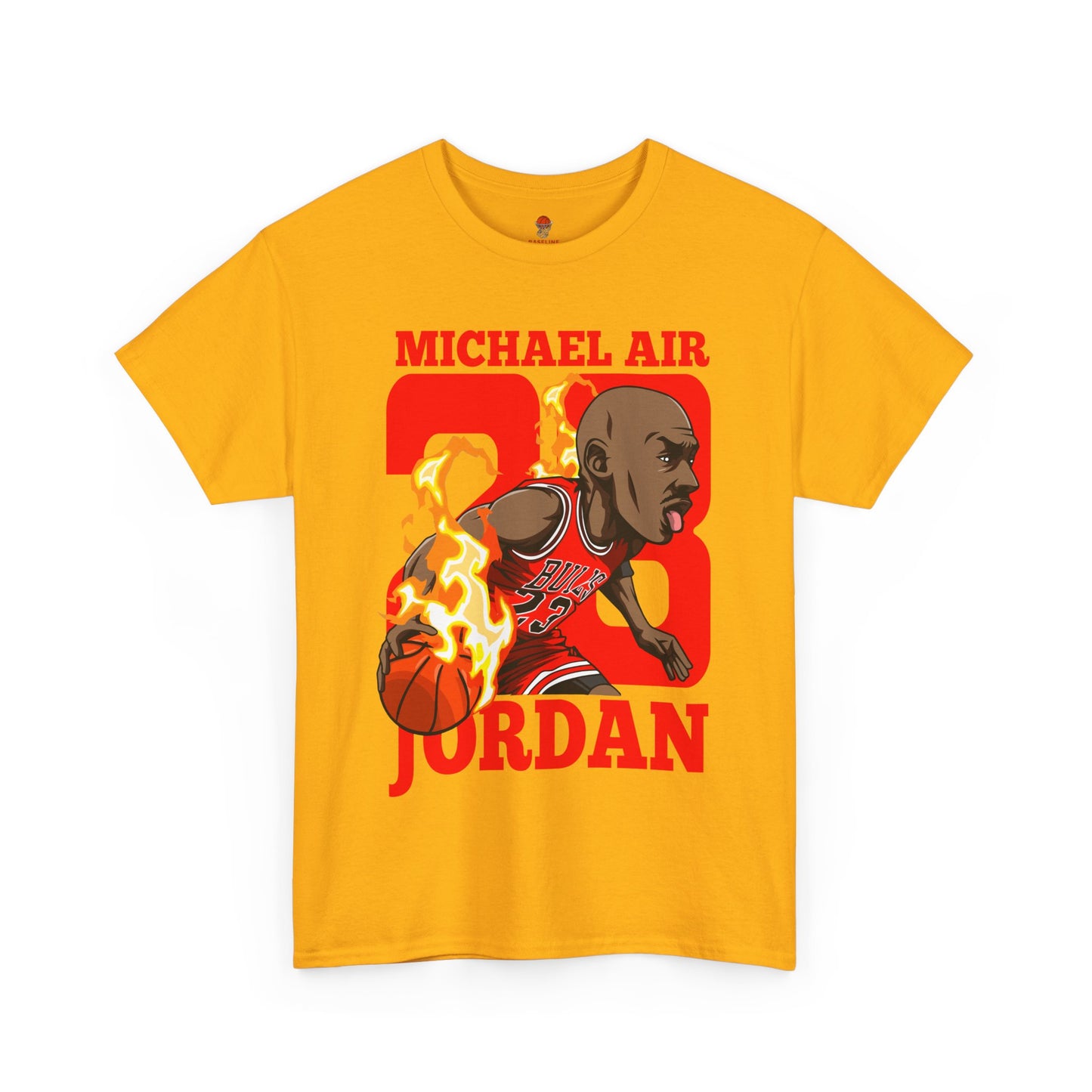 Adult Michael Jordan Retro Unisex Heavy Cotton Tee - Basketball Inspired Apparel