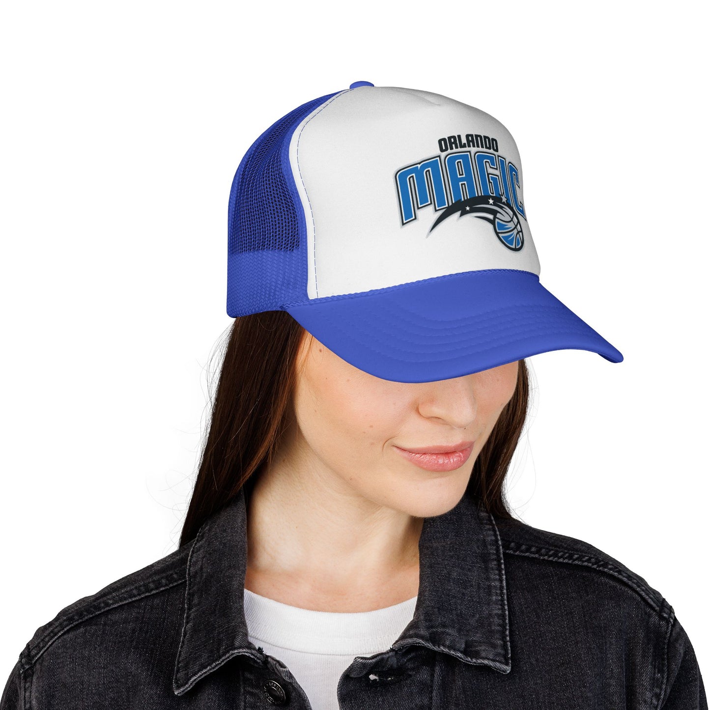 Orlando Magic Trucker Cap - Sporty Mesh Hat, Perfect for Game Day, NBA Fans, Gifts for Basketball Lovers, Summer Wear