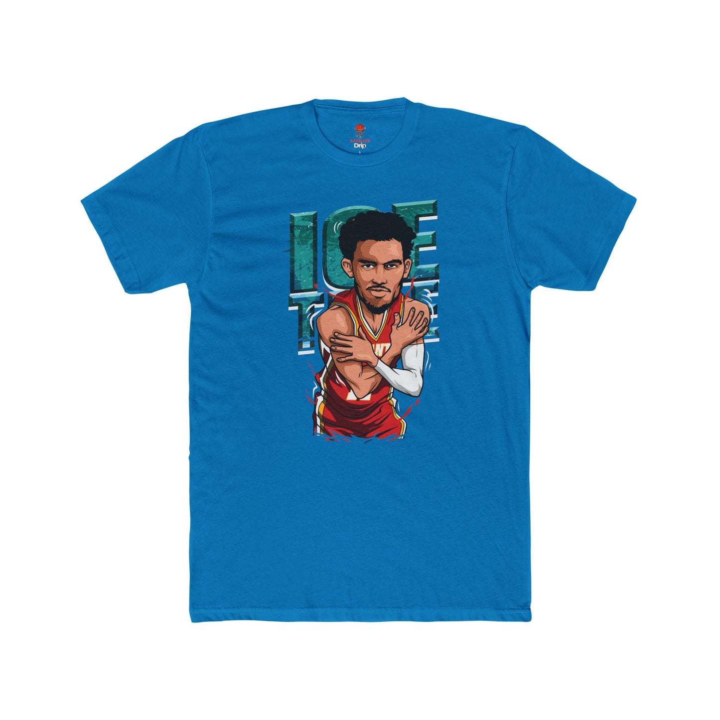 Adult Ice Time Unisex Cotton Crew Tee - Perfect for Basketball Fans