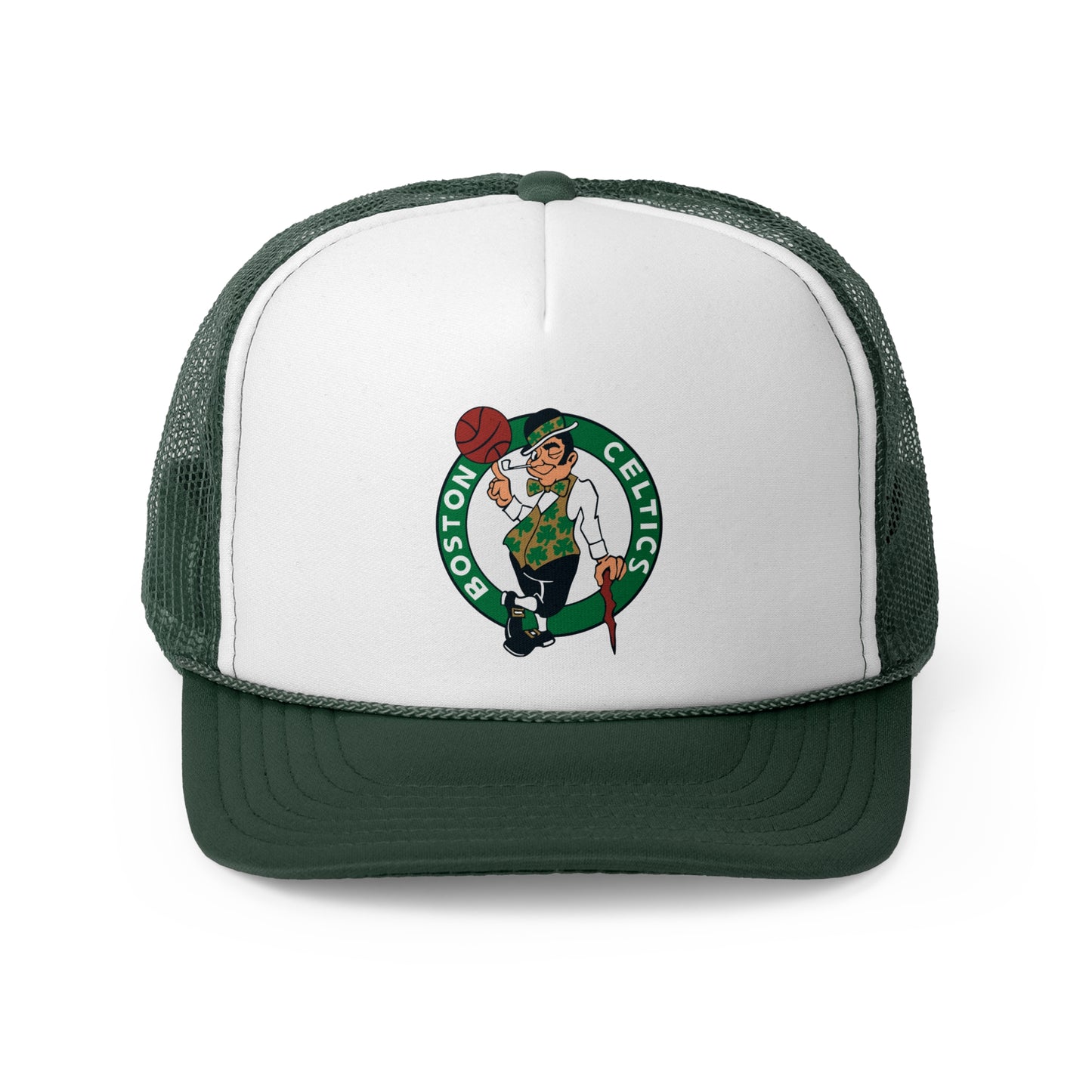 Boston Celtics Trucker Cap, Sports Hat, NBA Fan Gear, Adjustable Hat, Basketball Gift, Game Day Accessory