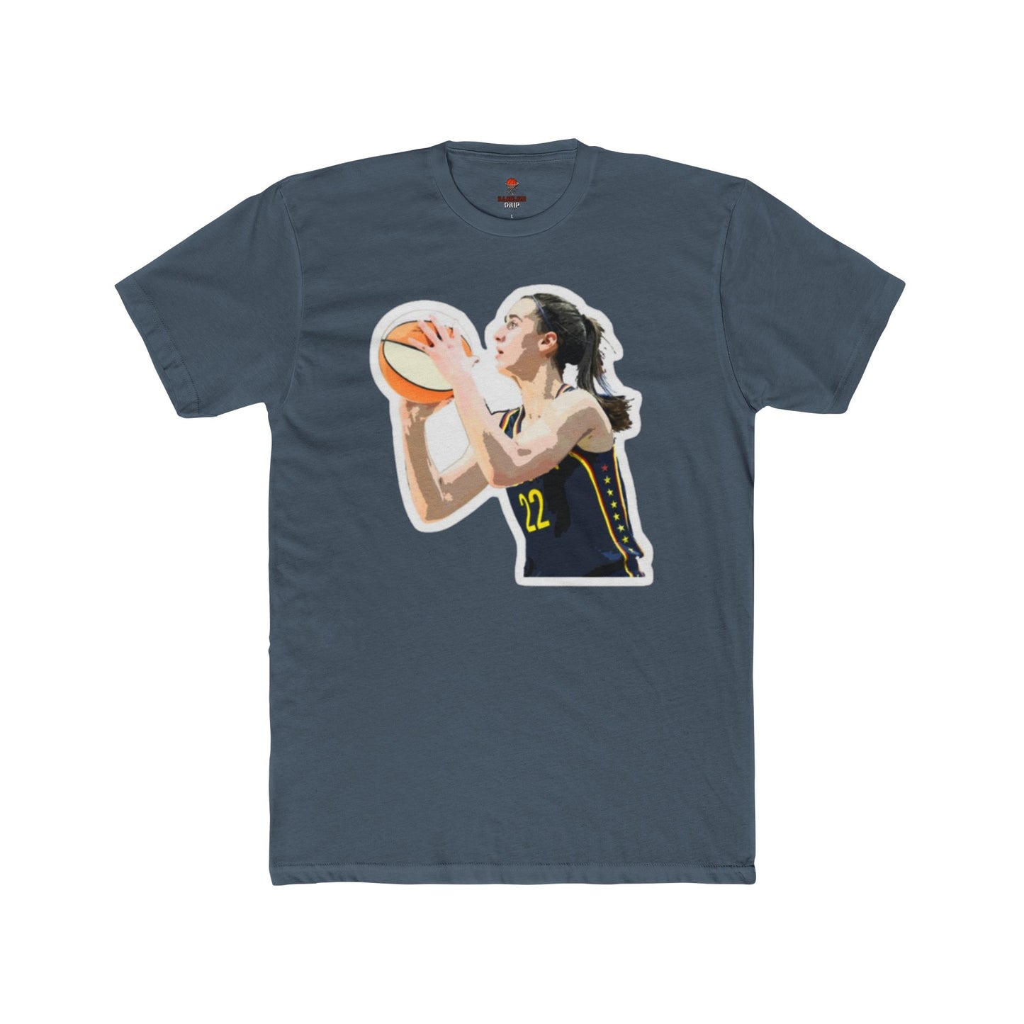 Adult Caitlyn Free Throw Tee - Unisex Cotton Crew