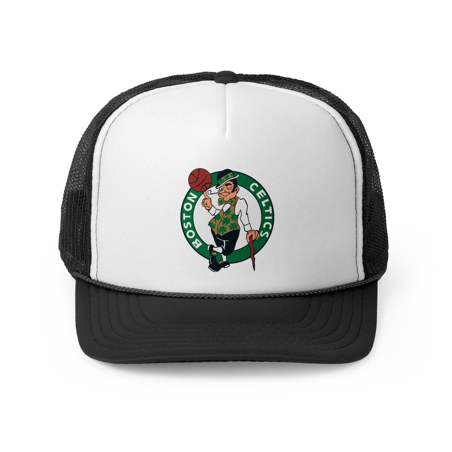 Boston Celtics Trucker Cap, Sports Hat, NBA Fan Gear, Adjustable Hat, Basketball Gift, Game Day Accessory