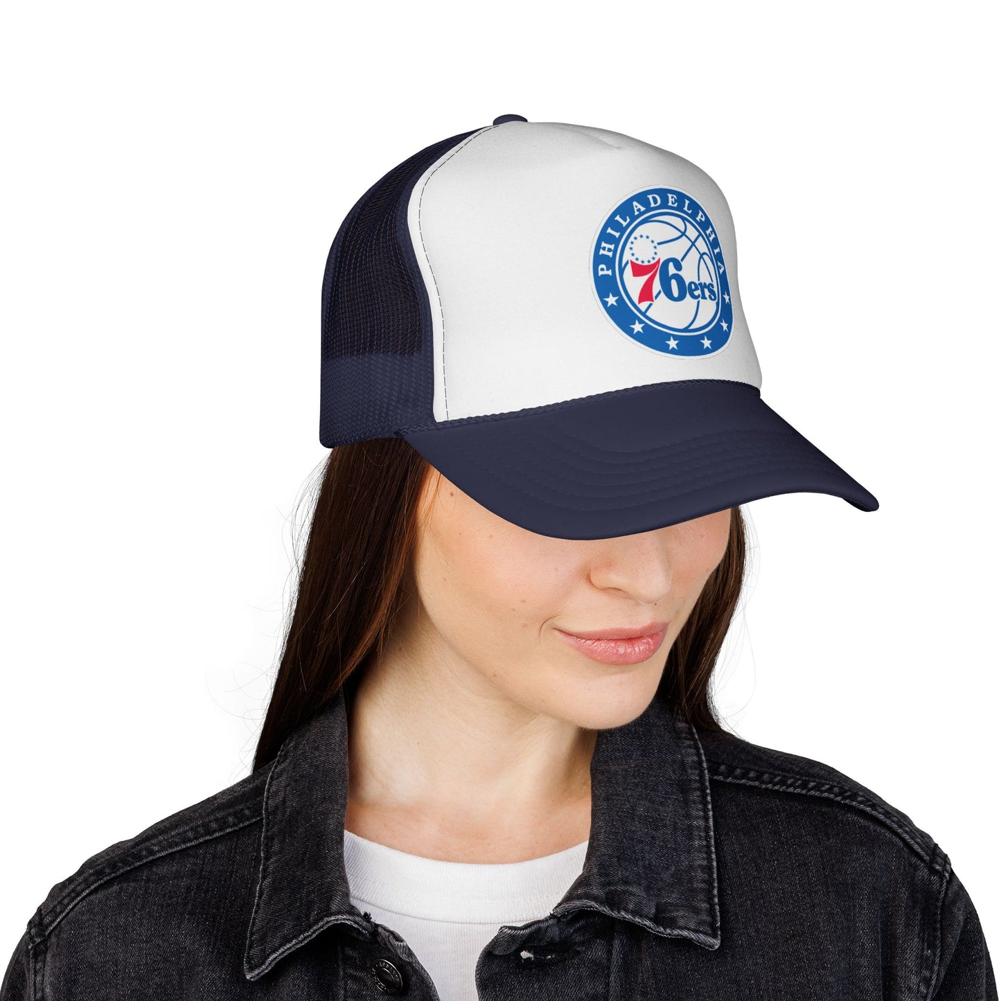 Philly 76ers Trucker Cap - Sporty Mesh Hat, Perfect for Game Day, NBA Fans, Gifts for Basketball Lovers, Summer Wear