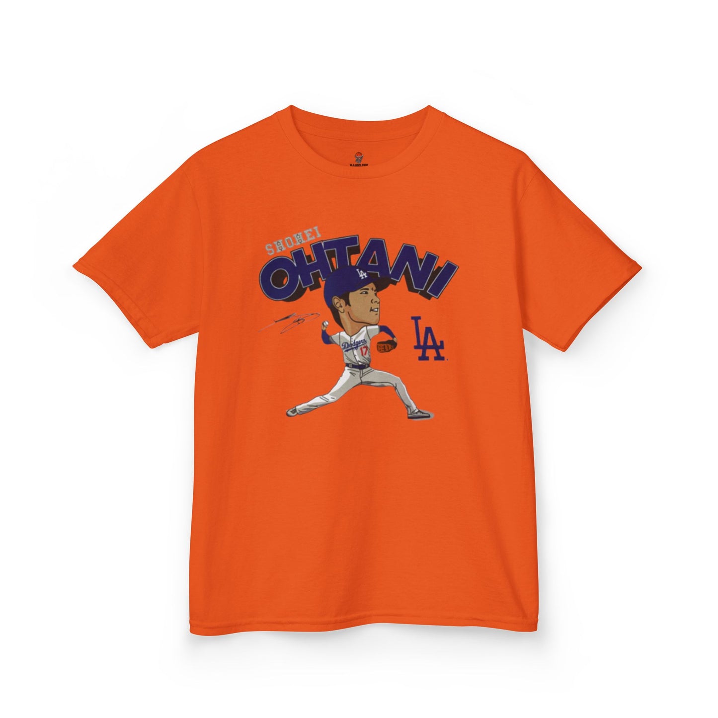 Kids Sports Shohei Tee, Youth Baseball Shirt, Kids Gift for Sports Fans, Playtime Apparel, Birthday Gift for Boys and Girls