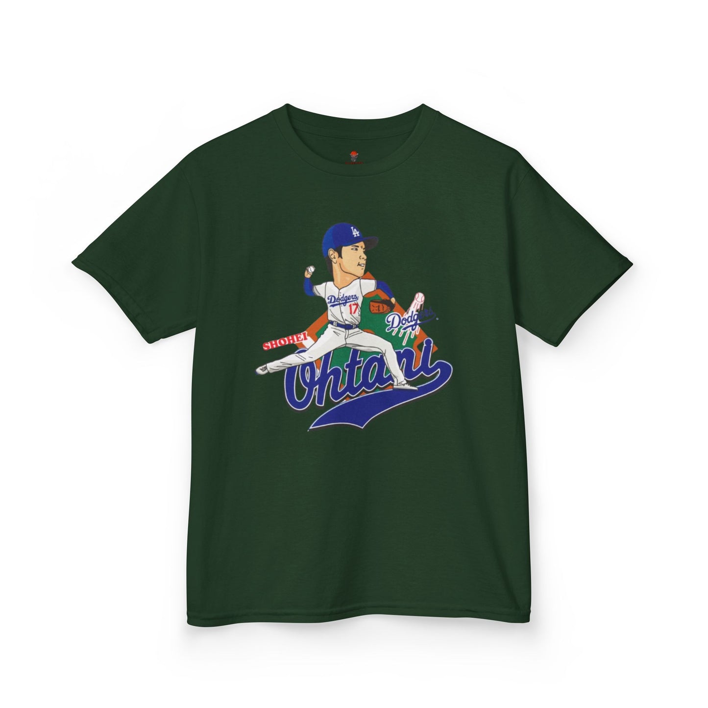 Kids Baseball Ohtani Tee, Youth Sports Shirt, Childrens Team Apparel, Baseball Fan Gift, Activewear for Boys and Girls