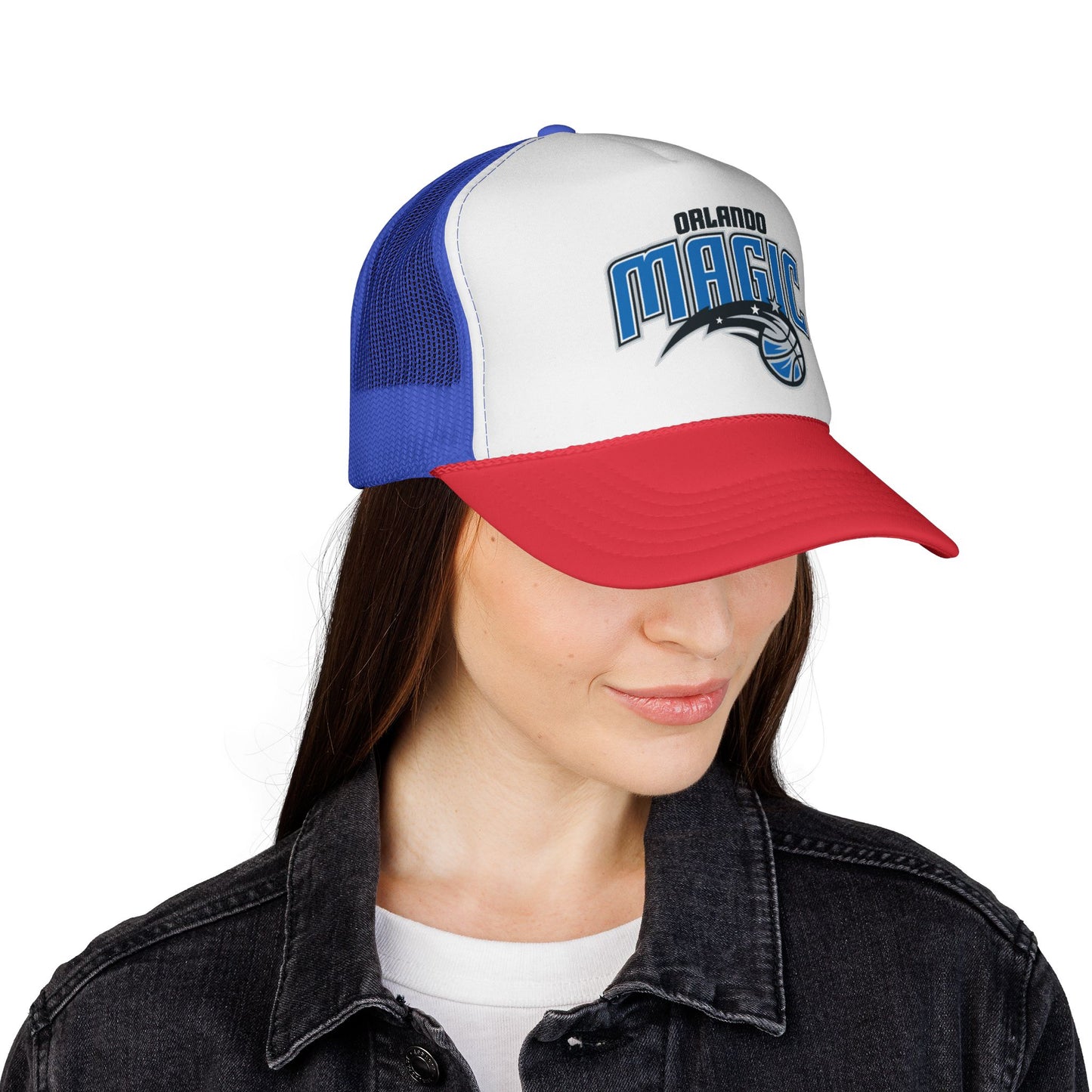 Orlando Magic Trucker Cap - Sporty Mesh Hat, Perfect for Game Day, NBA Fans, Gifts for Basketball Lovers, Summer Wear